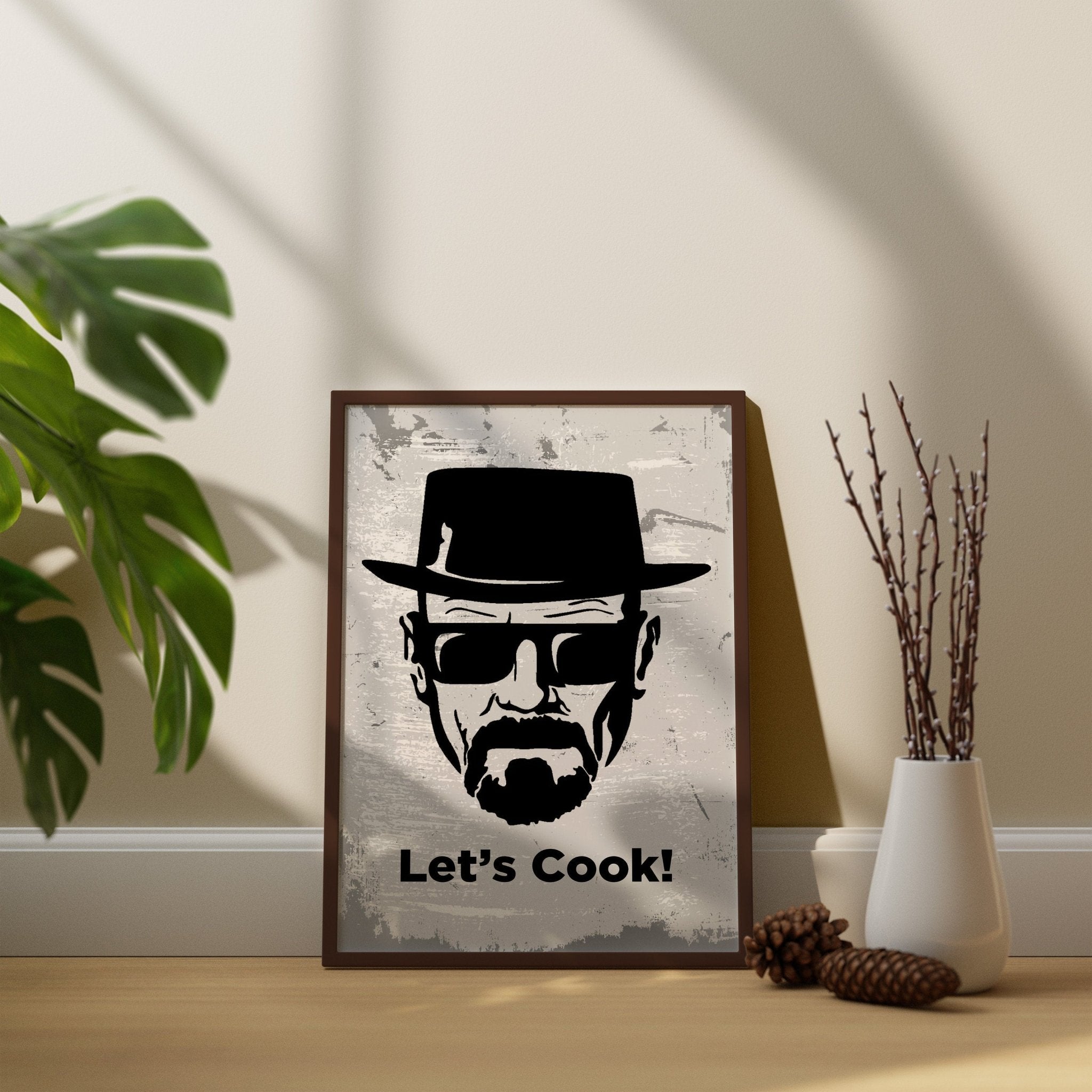 Let's Cook! Heisenberg Canvas Wall Art - Canvasworkshop