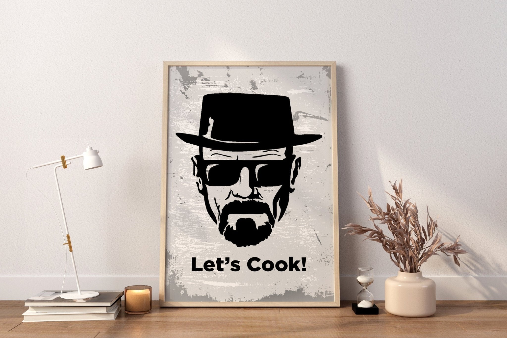 Let's Cook! Heisenberg Canvas Wall Art - Canvasworkshop