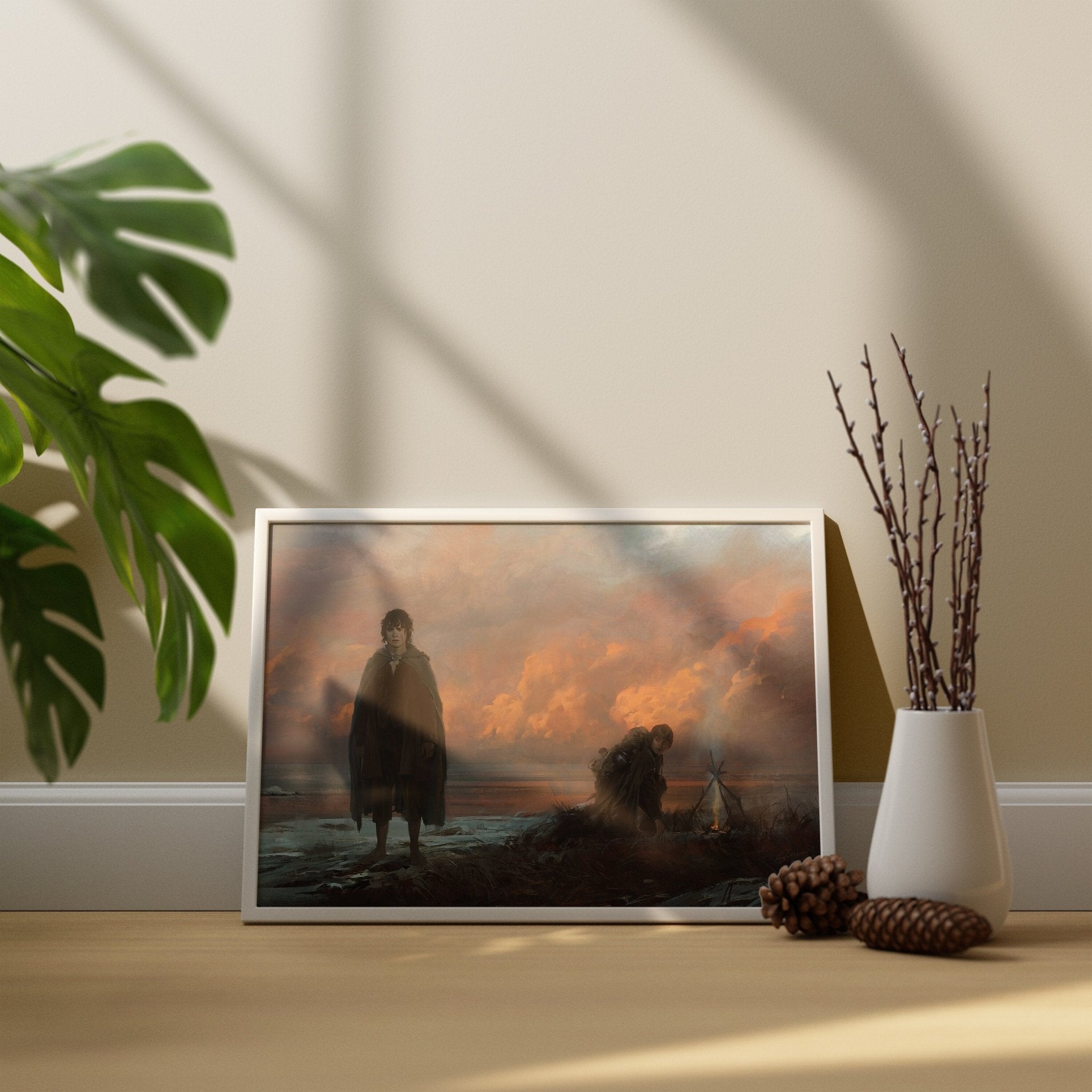 Lord of The Rings Canvas Poster - Canvasworkshop