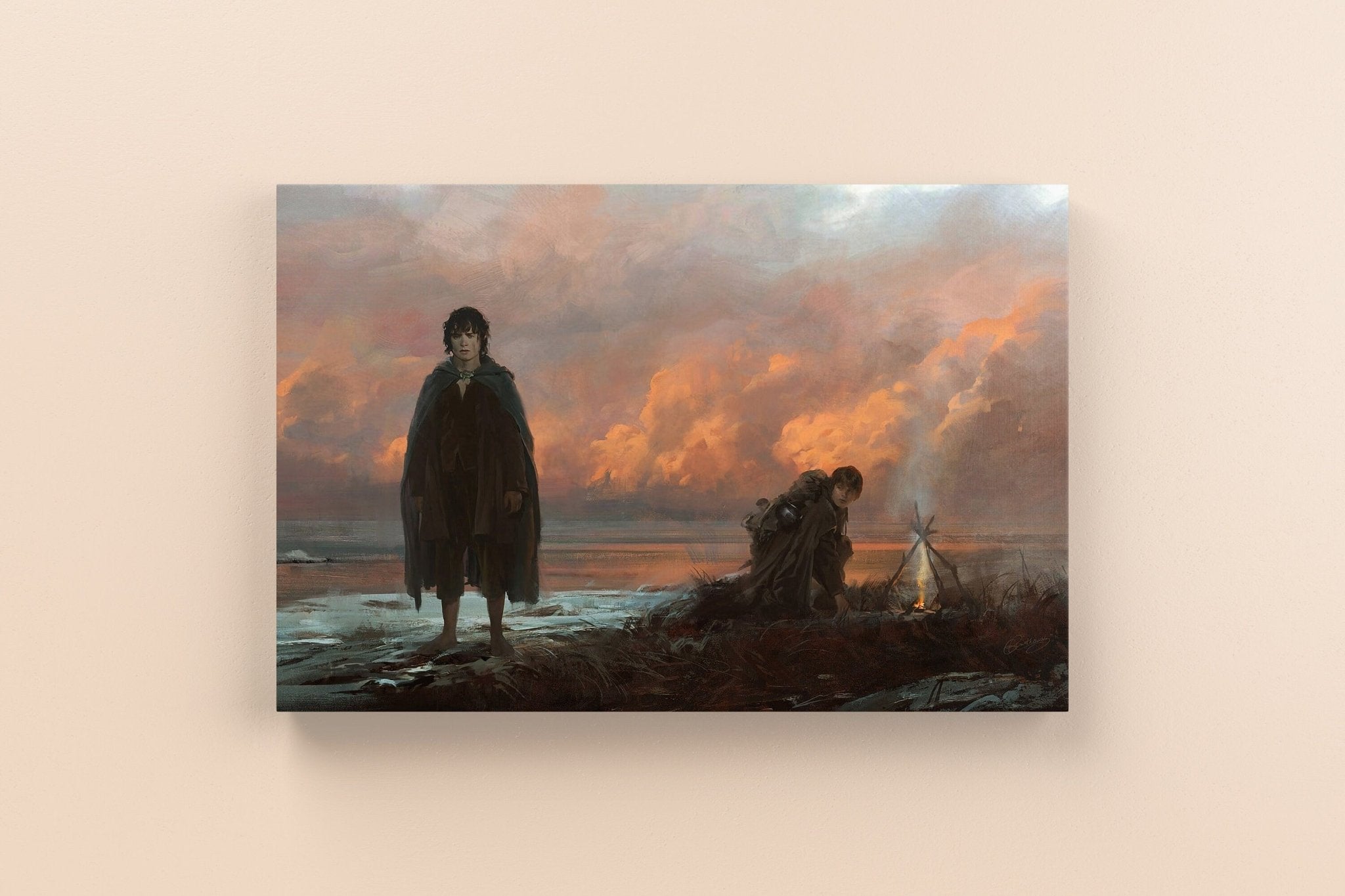Lord of The Rings Canvas Poster - Canvasworkshop
