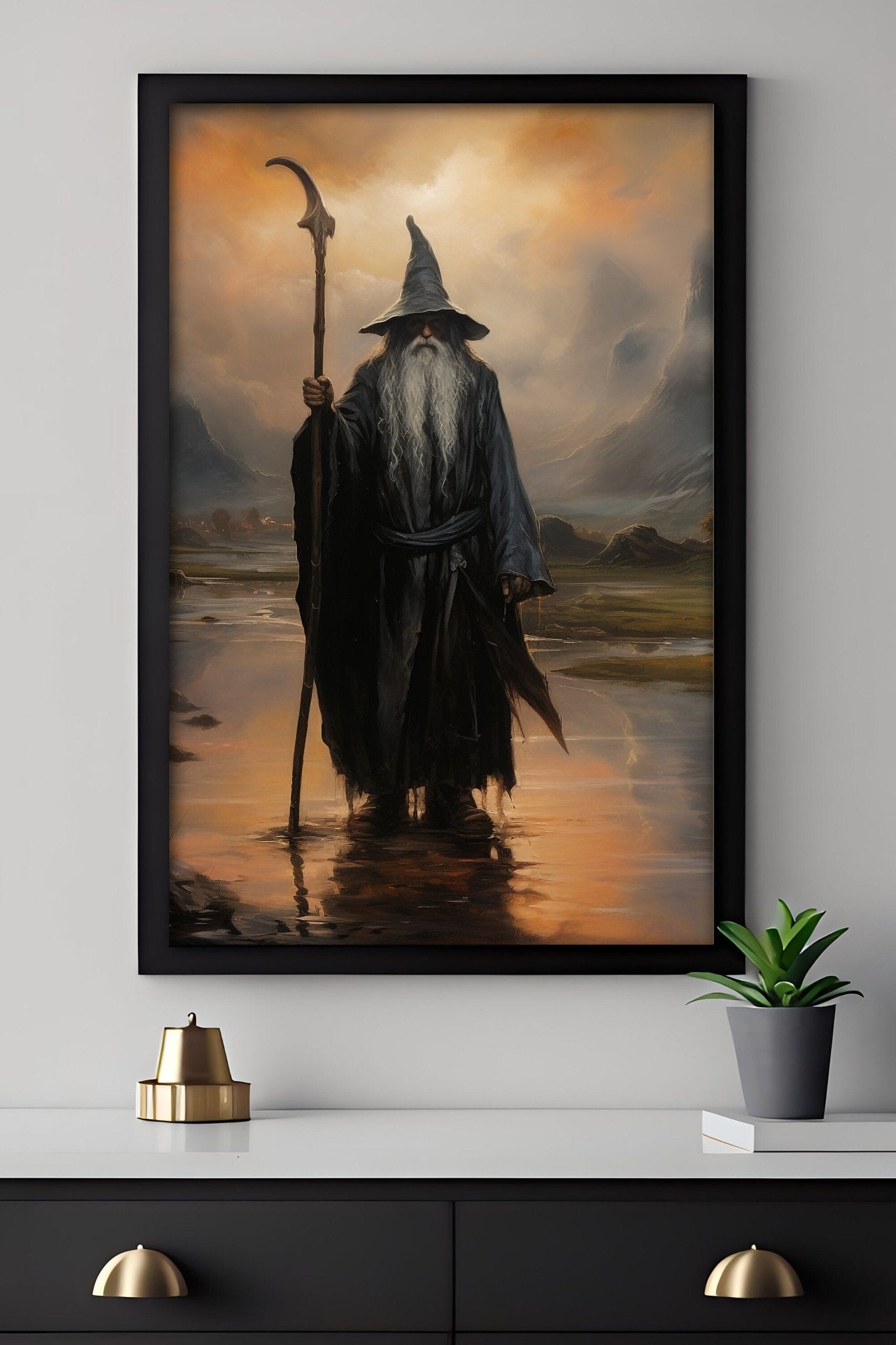 Lord of The Rings Canvas Poster - Canvasworkshop