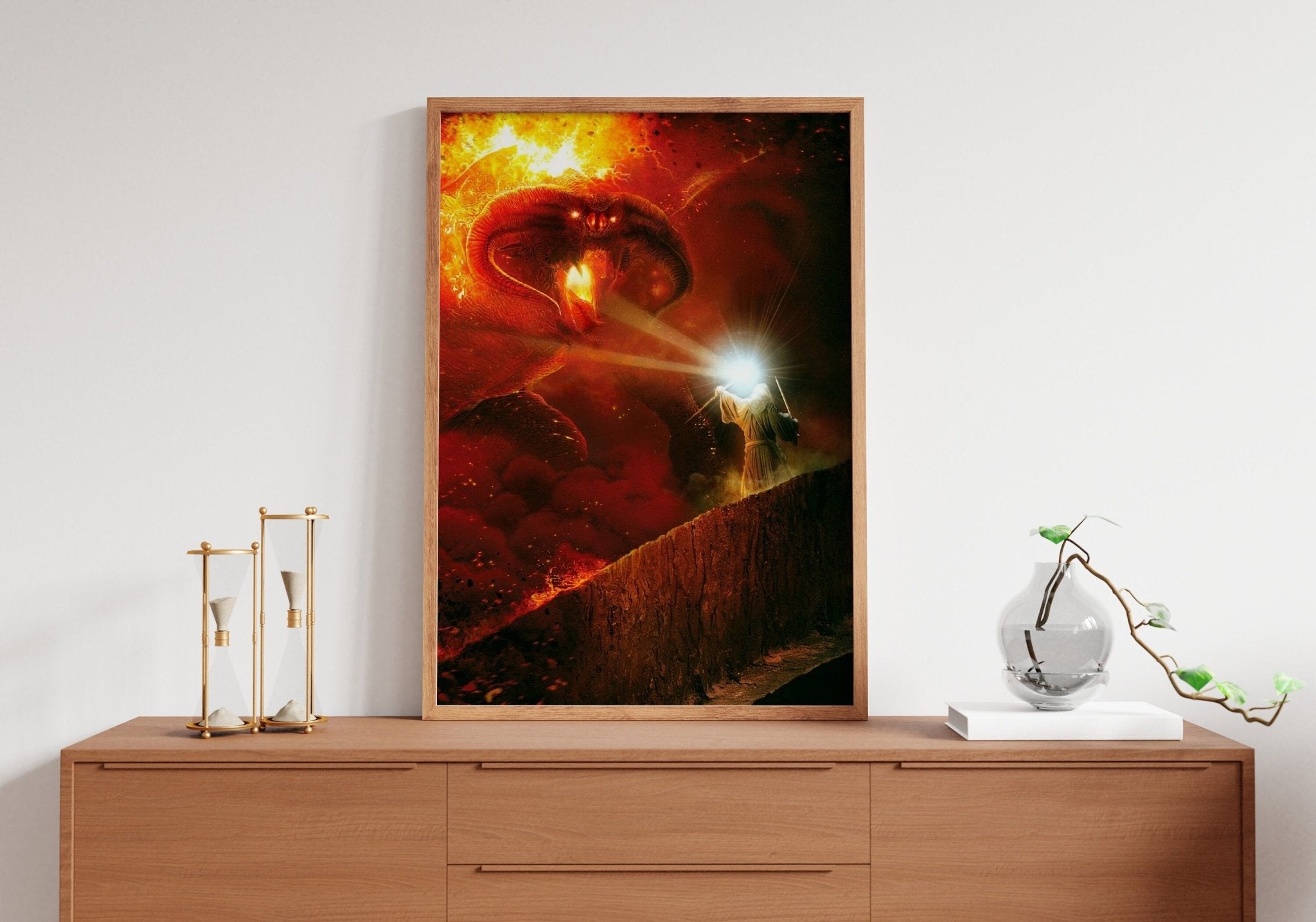 Lord of the Rings Gandalf Canvas Wall Art - Canvasworkshop
