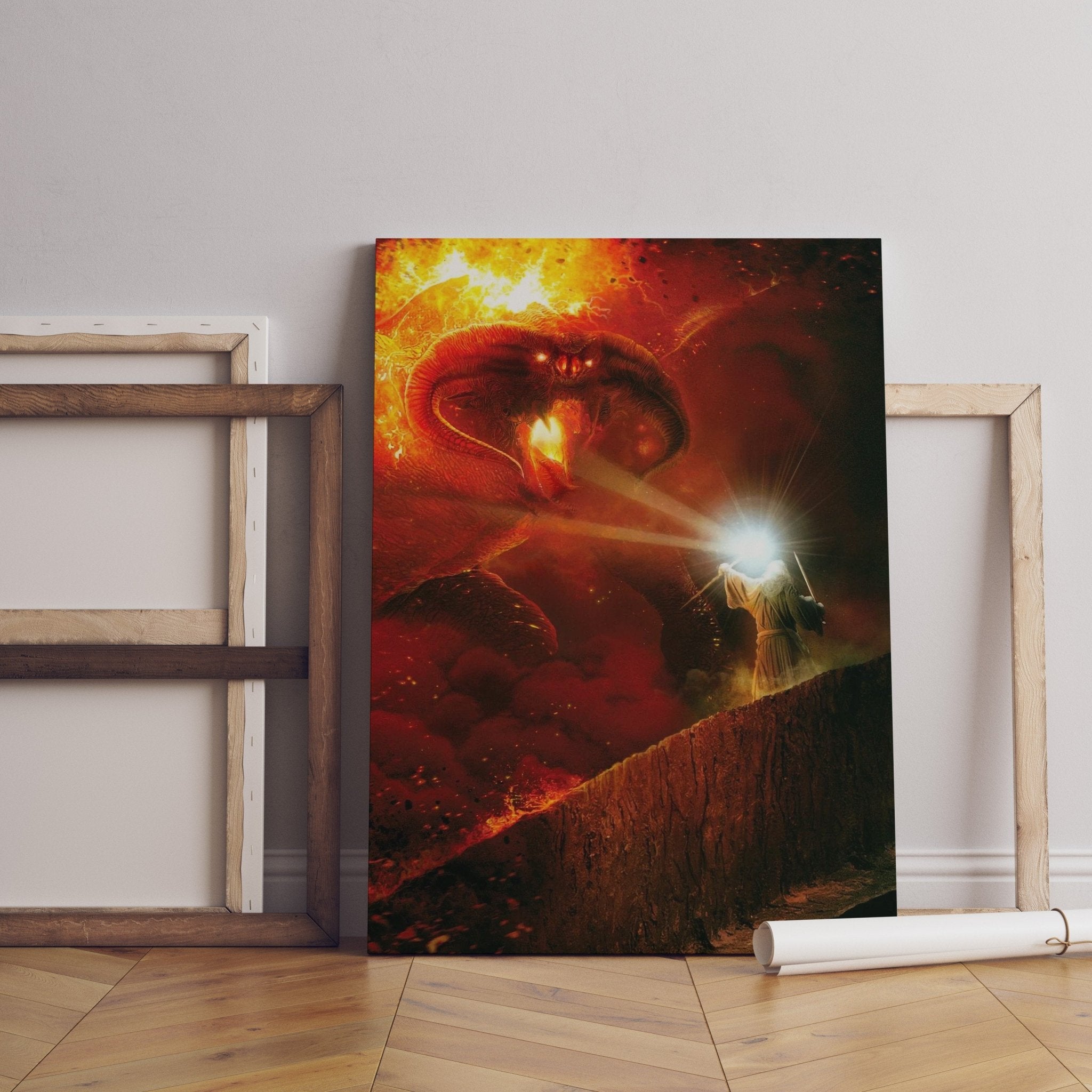 Lord of the Rings Gandalf Canvas Wall Art - Canvasworkshop