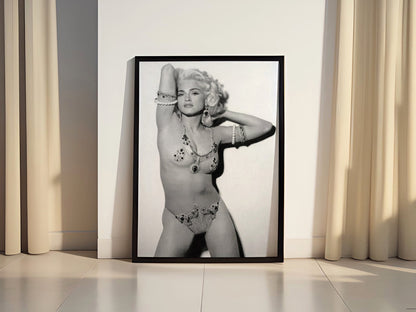 Madonna Canvas Poster Art - Canvasworkshop