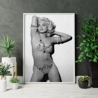 Madonna Canvas Poster Art - Canvasworkshop