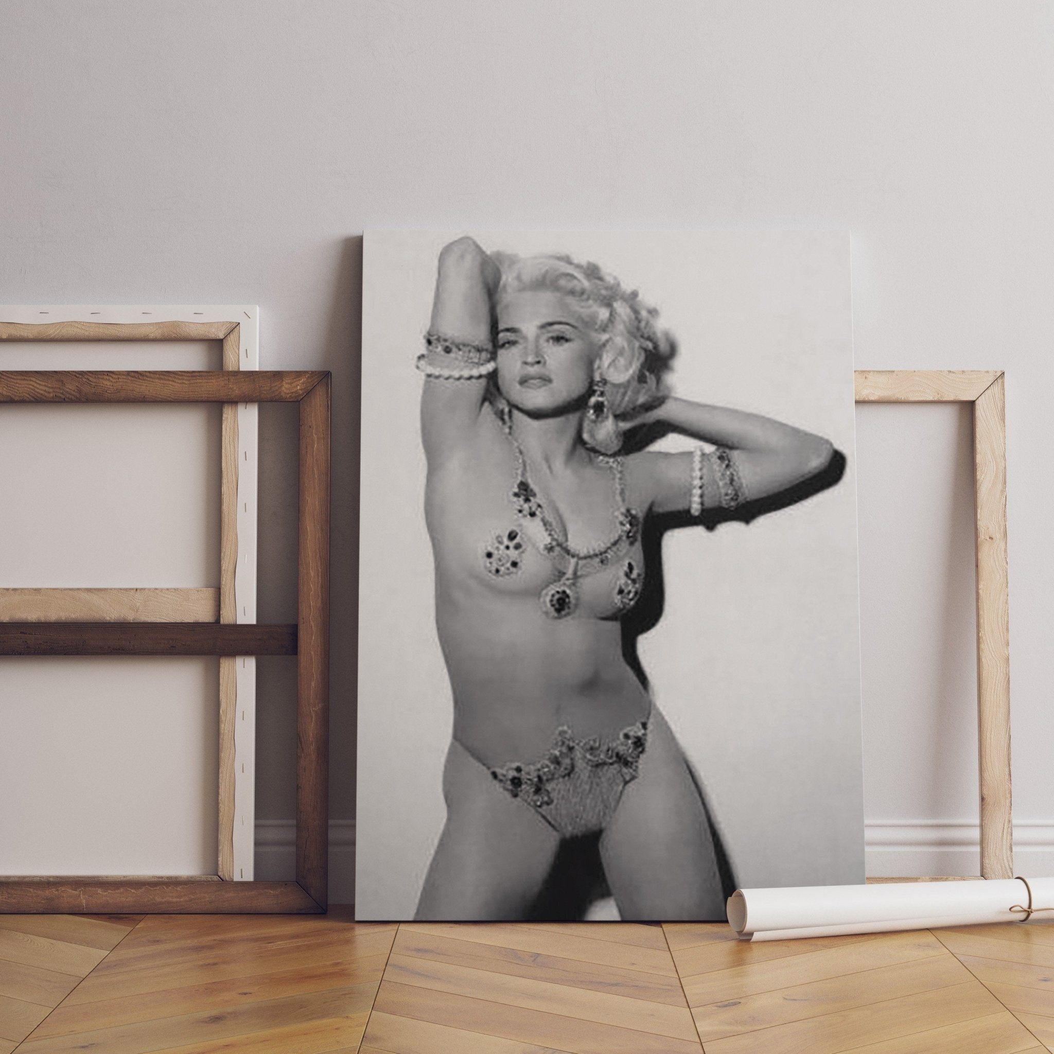 Madonna Canvas Poster Art - Canvasworkshop