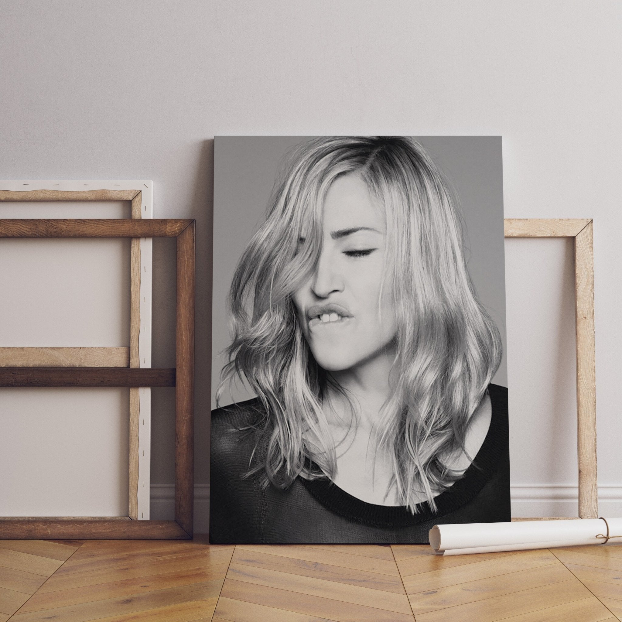 Madonna Musician Artist Canvas Poster - Canvasworkshop