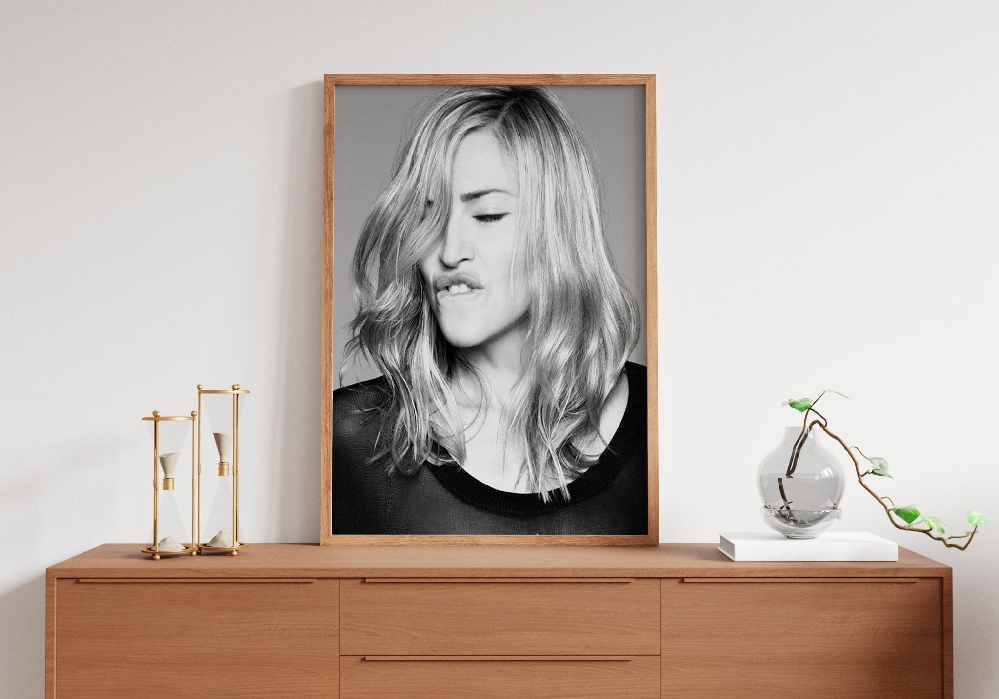 Madonna Musician Artist Canvas Poster - Canvasworkshop