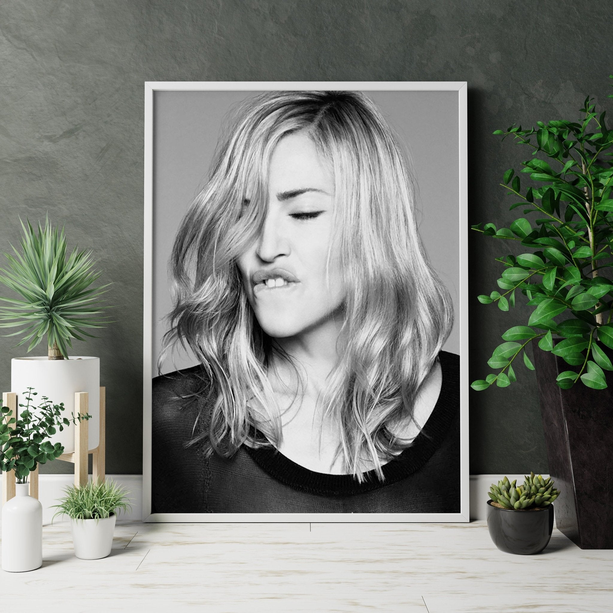 Madonna Musician Artist Canvas Poster - Canvasworkshop