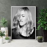 Madonna Musician Artist Canvas Poster - Canvasworkshop