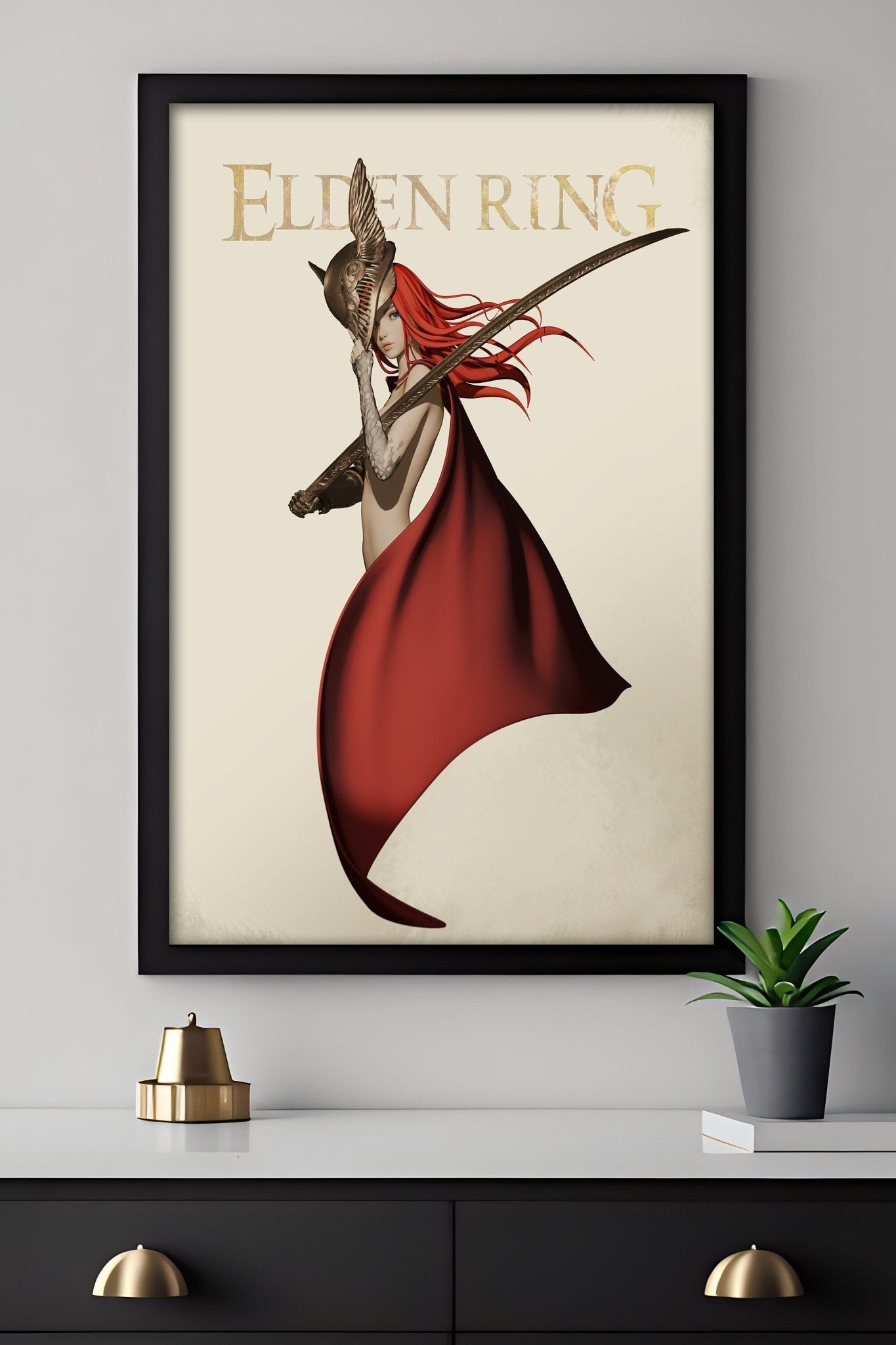 Malenia Elden Ring Canvas Wall Decor - Canvasworkshop