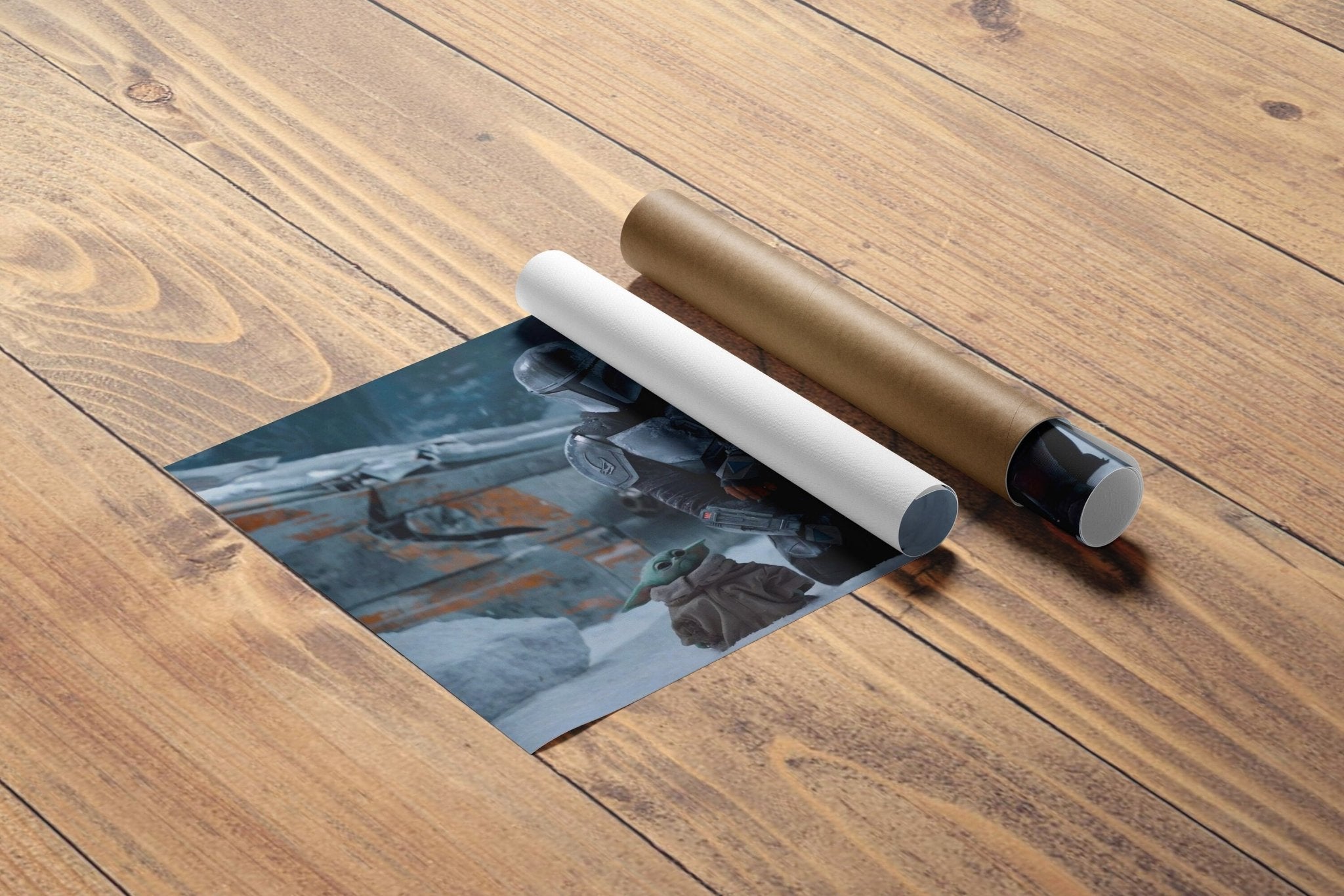 Mandalorian StarWars Movie Canvas Poster - Canvasworkshop