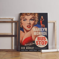 Marilyn Monroe Bus Stop Movie Canvas Poster - Canvasworkshop