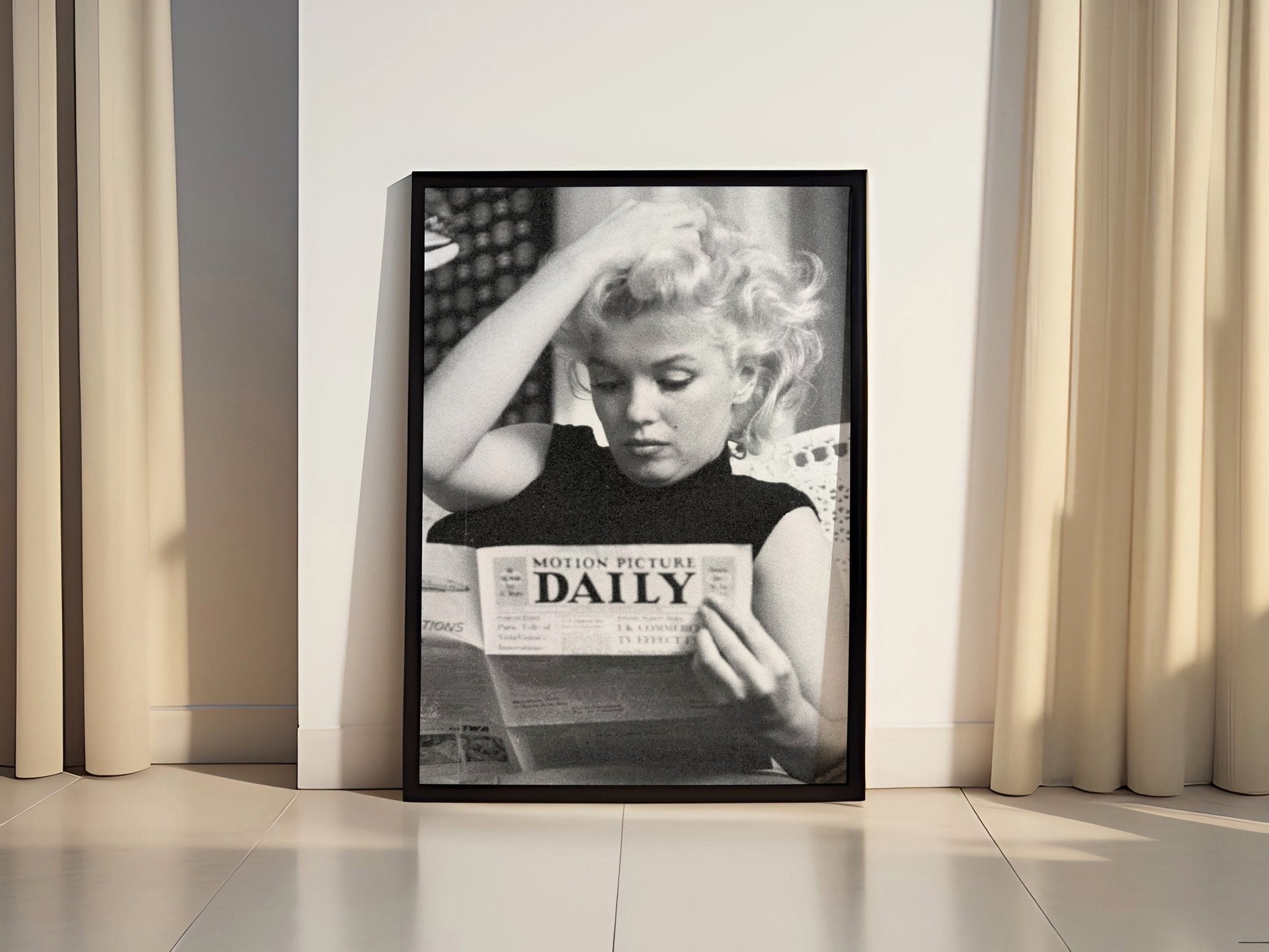 Marilyn Monroe Canvas Poster - Canvasworkshop