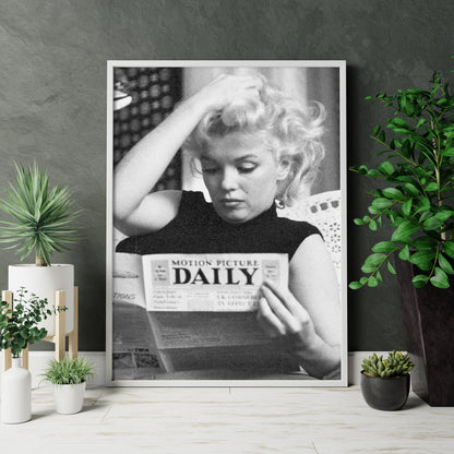 Marilyn Monroe Canvas Poster - Canvasworkshop