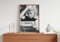 Marilyn Monroe Canvas Poster - Canvasworkshop