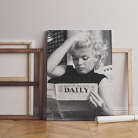Marilyn Monroe Canvas Poster - Canvasworkshop
