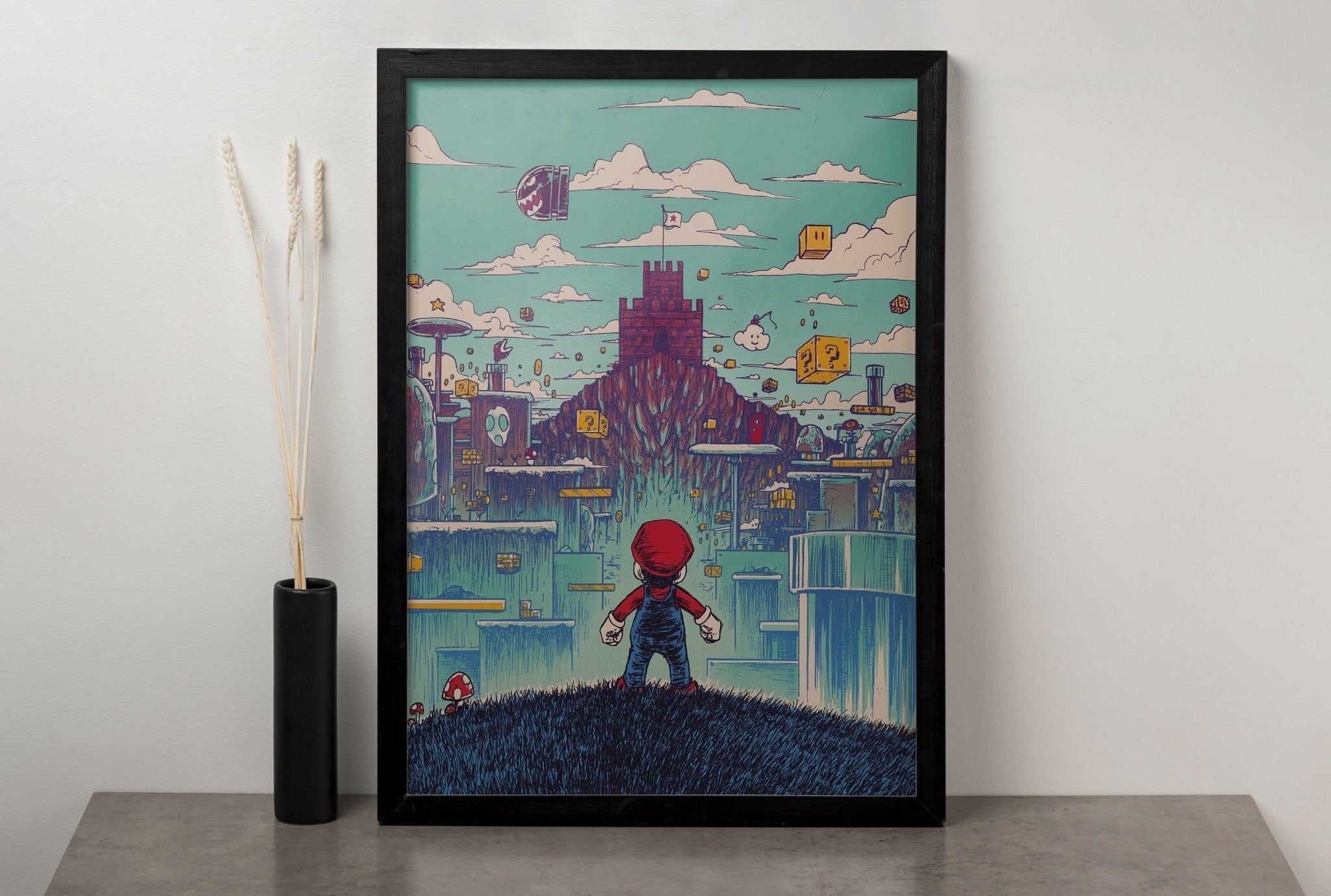 Mario Canvas Wall Art - Canvasworkshop