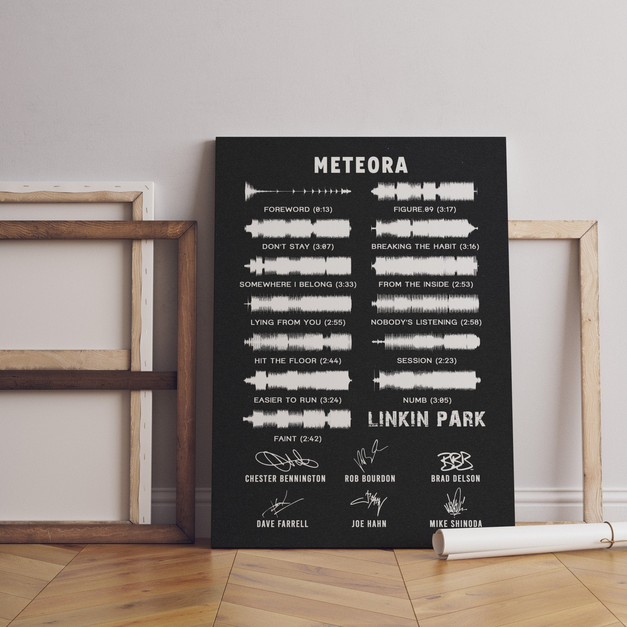 Meteora Album Canvas Poster - Canvasworkshop