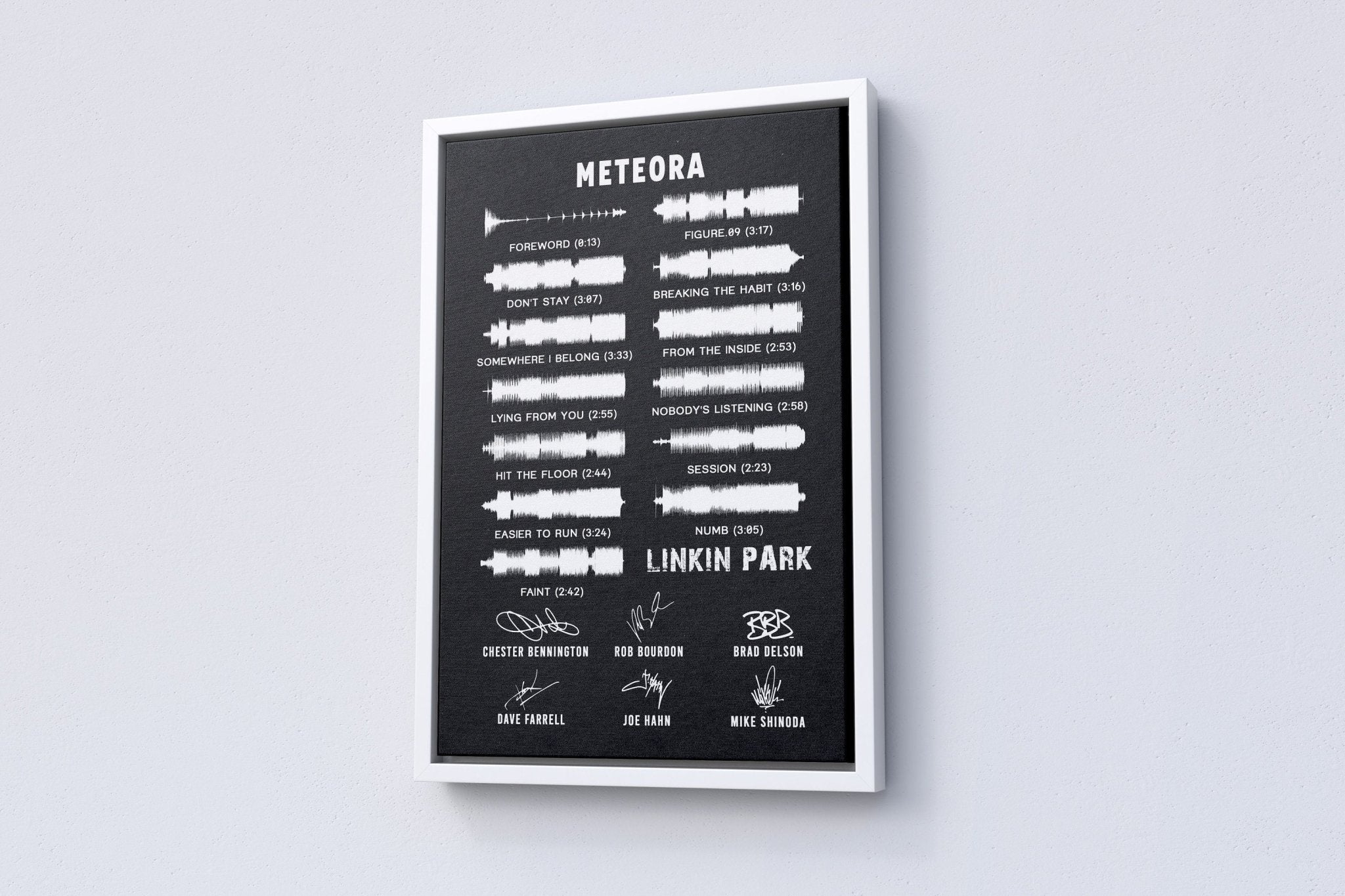 Meteora Album Canvas Poster - Canvasworkshop
