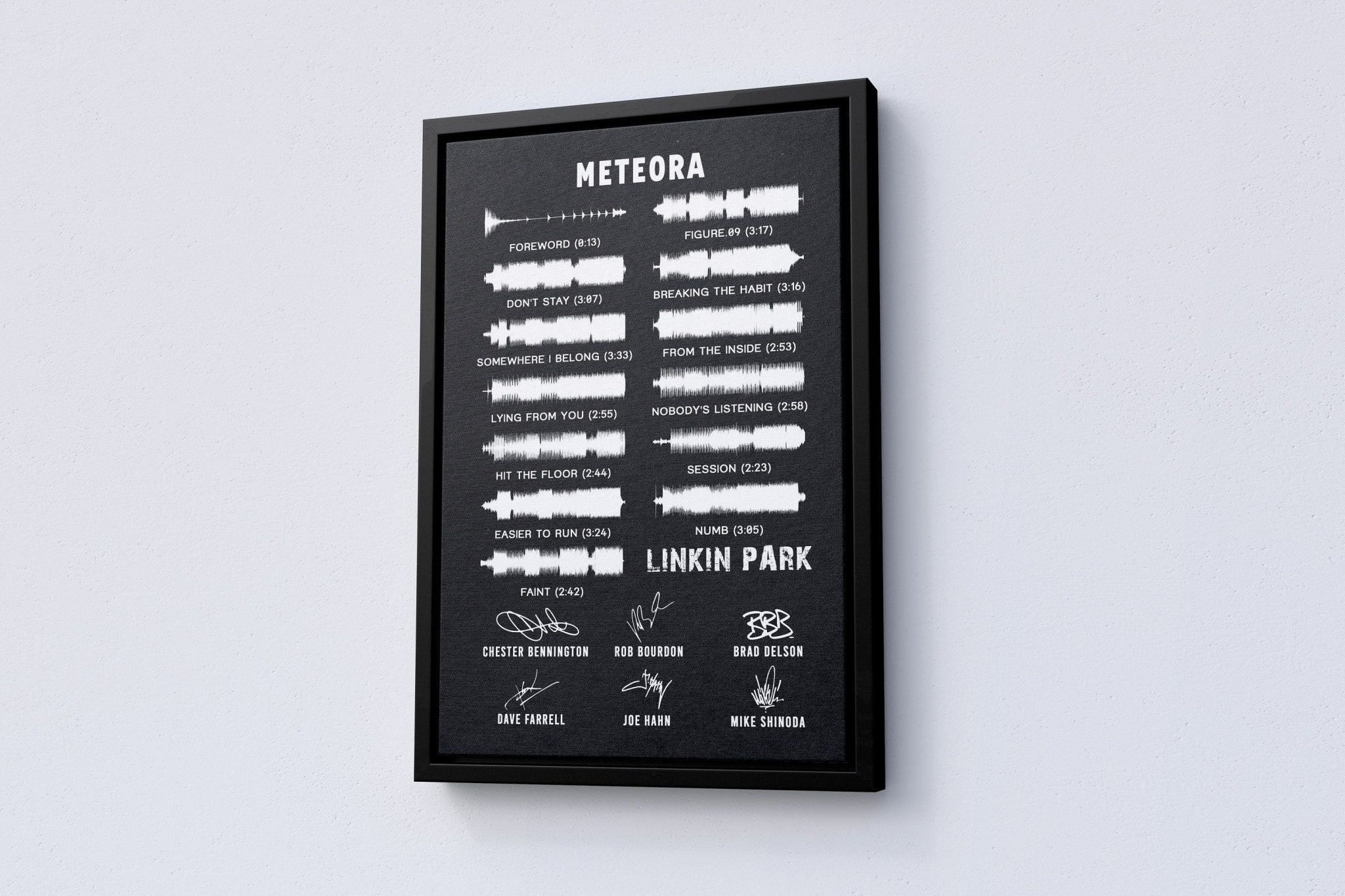 Meteora Album Canvas Poster - Canvasworkshop