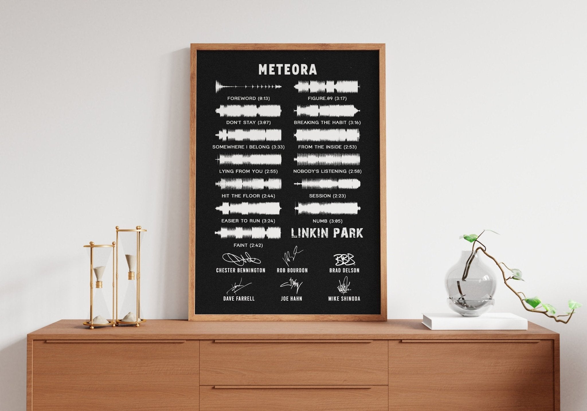 Meteora Album Canvas Poster - Canvasworkshop