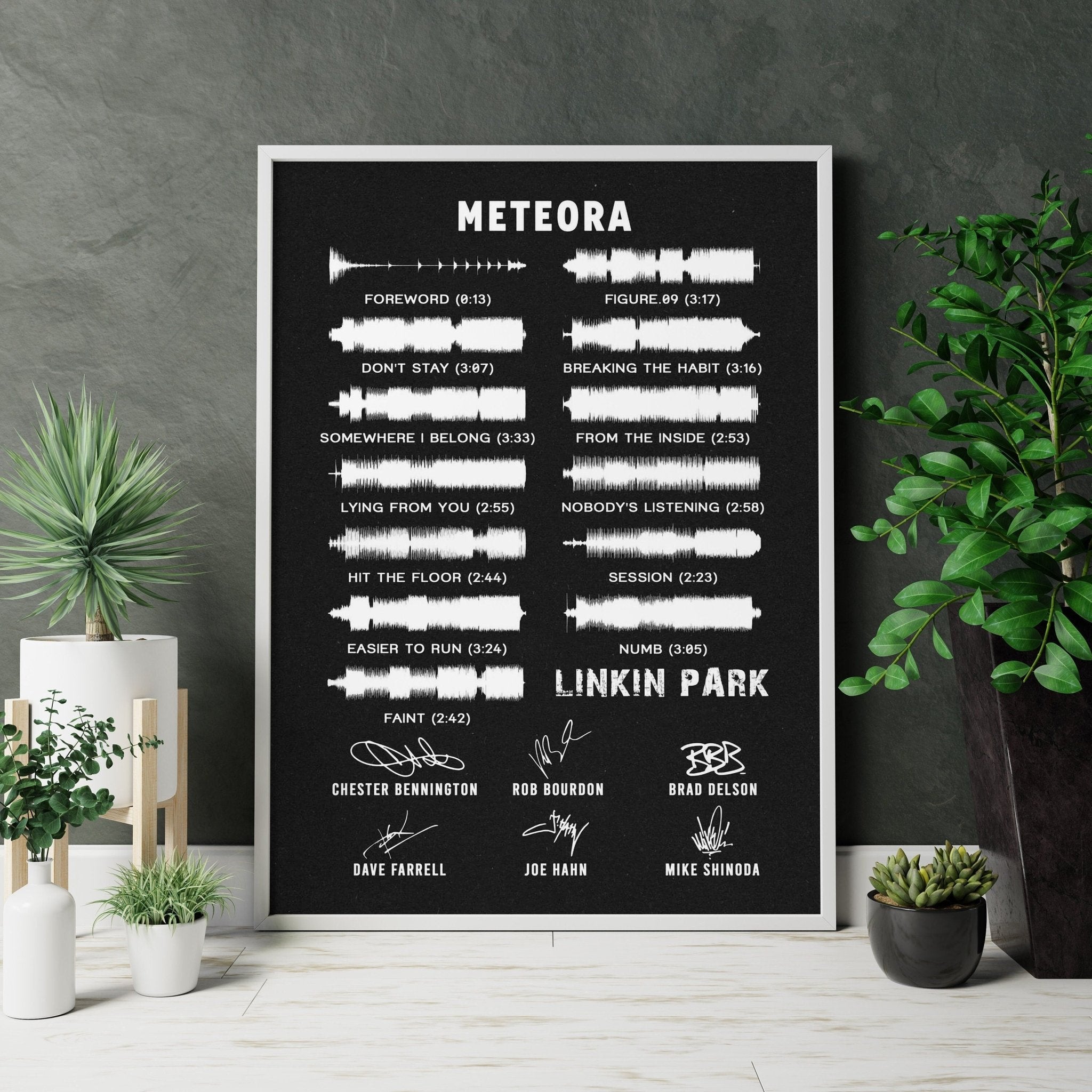 Meteora Album Canvas Poster - Canvasworkshop