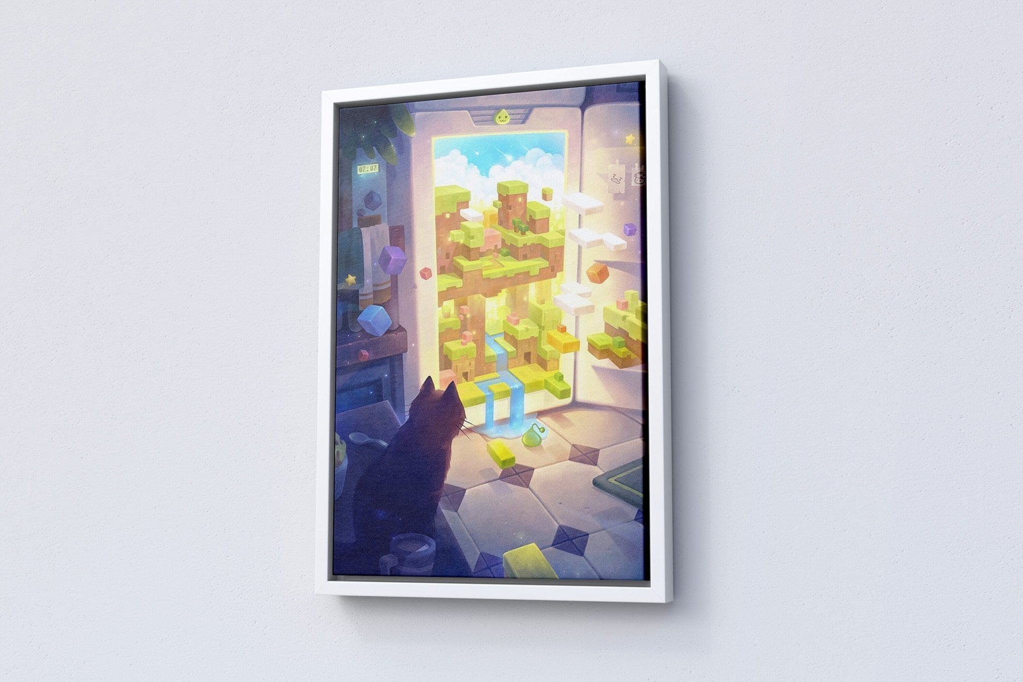Minecraft World Canvas Poster - Canvasworkshop