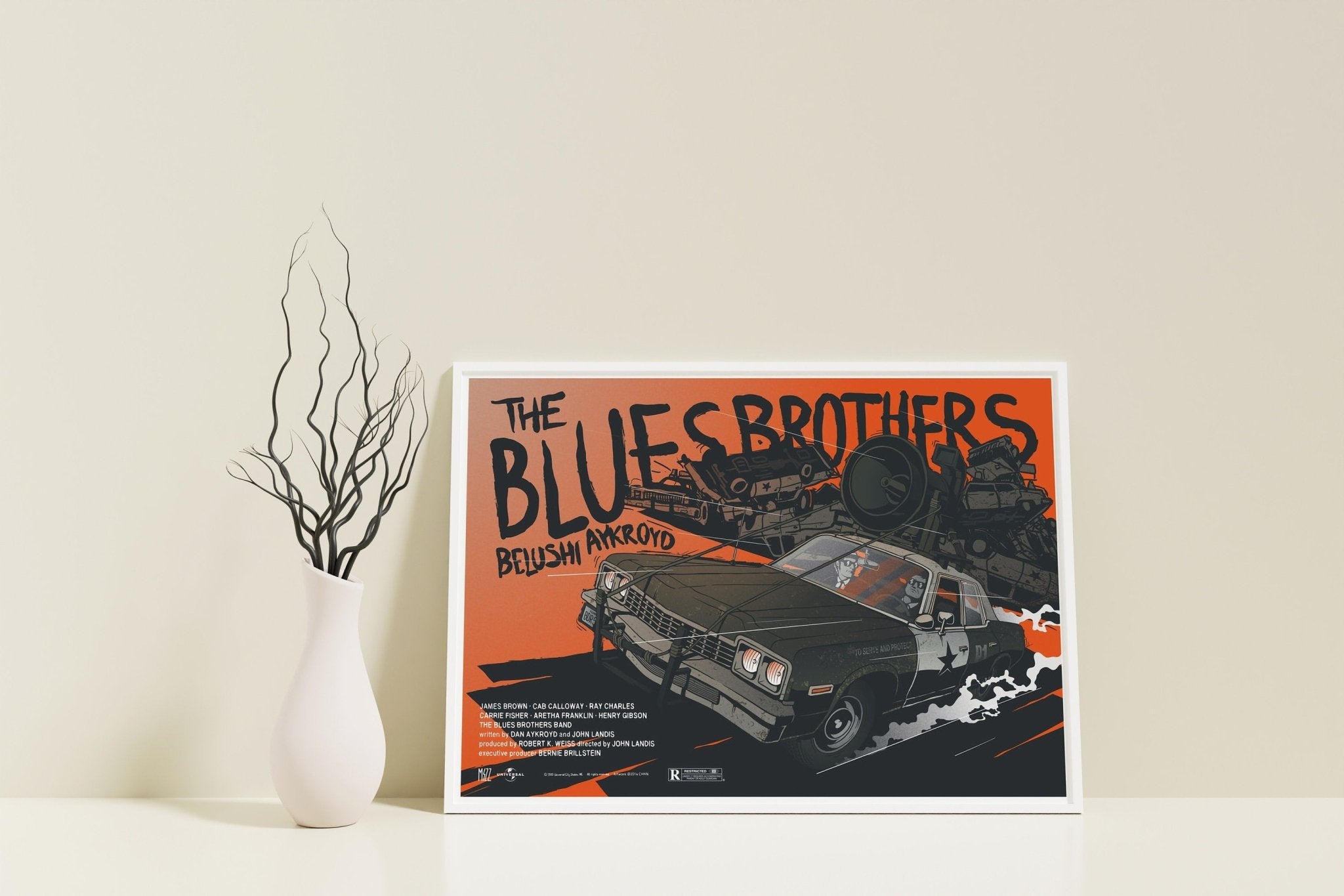 Modern The Blues Canvas Brothers Posters - Canvasworkshop