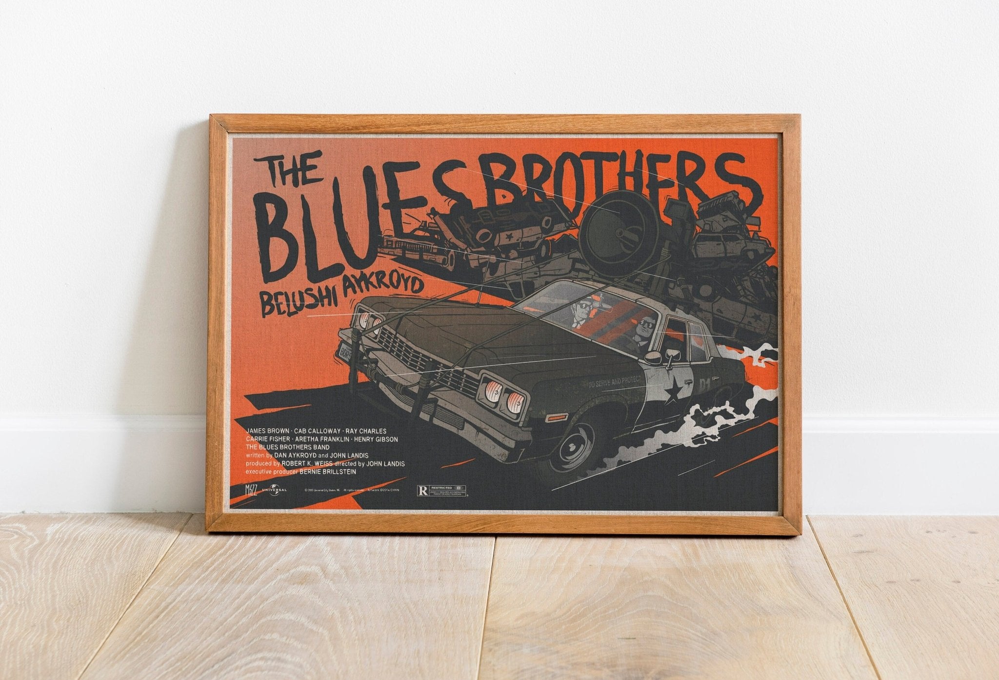 Modern The Blues Canvas Brothers Posters - Canvasworkshop