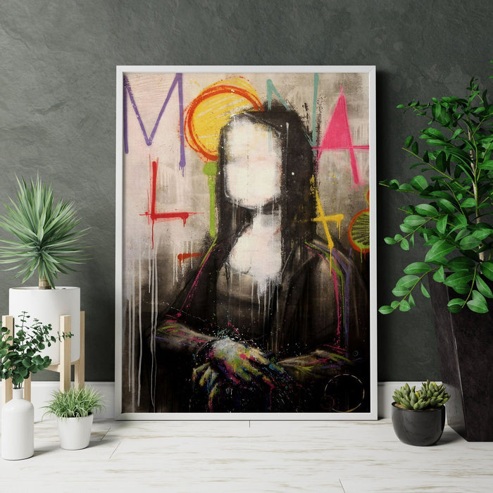 Monalisa Canvas Poster Art Canvas Wall Art