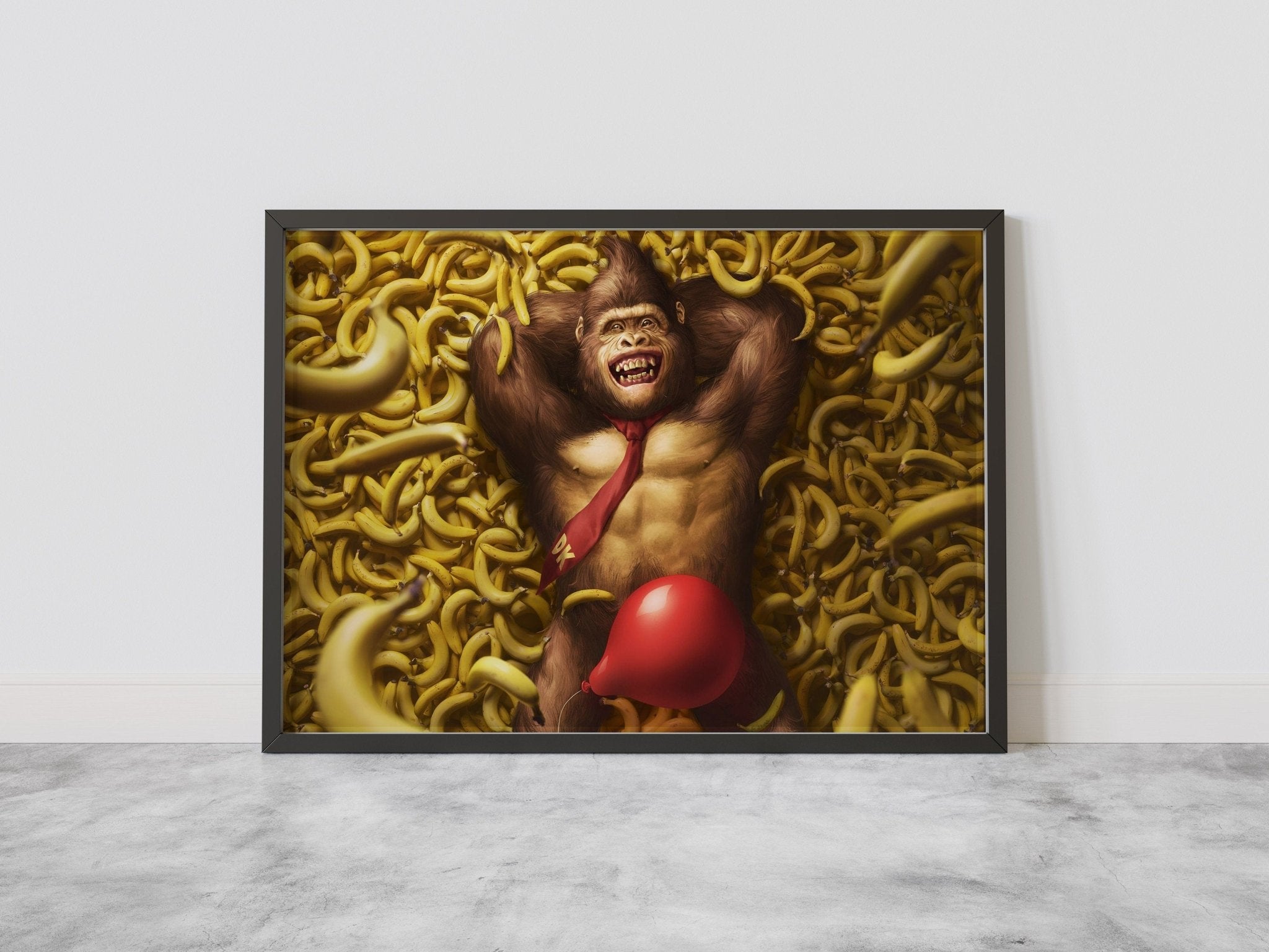 Monkey Funny Animal Canvas Art - Canvasworkshop