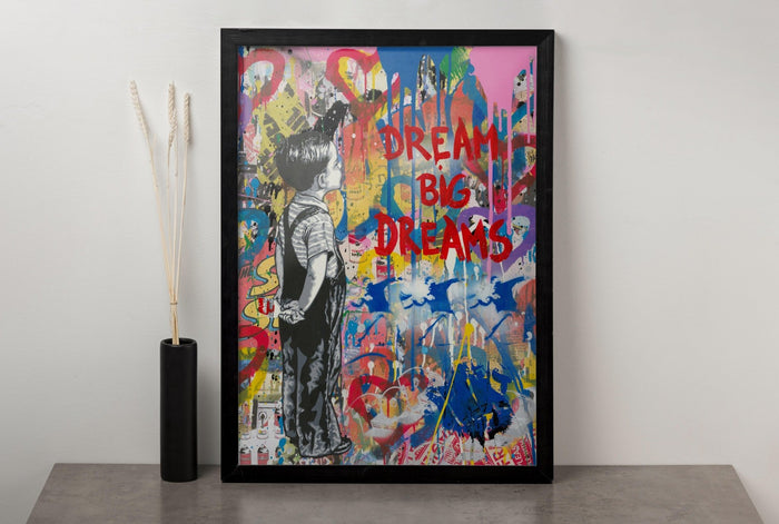 Mr Brainwash Graffiti Canvas Art Canvas Wall Decor