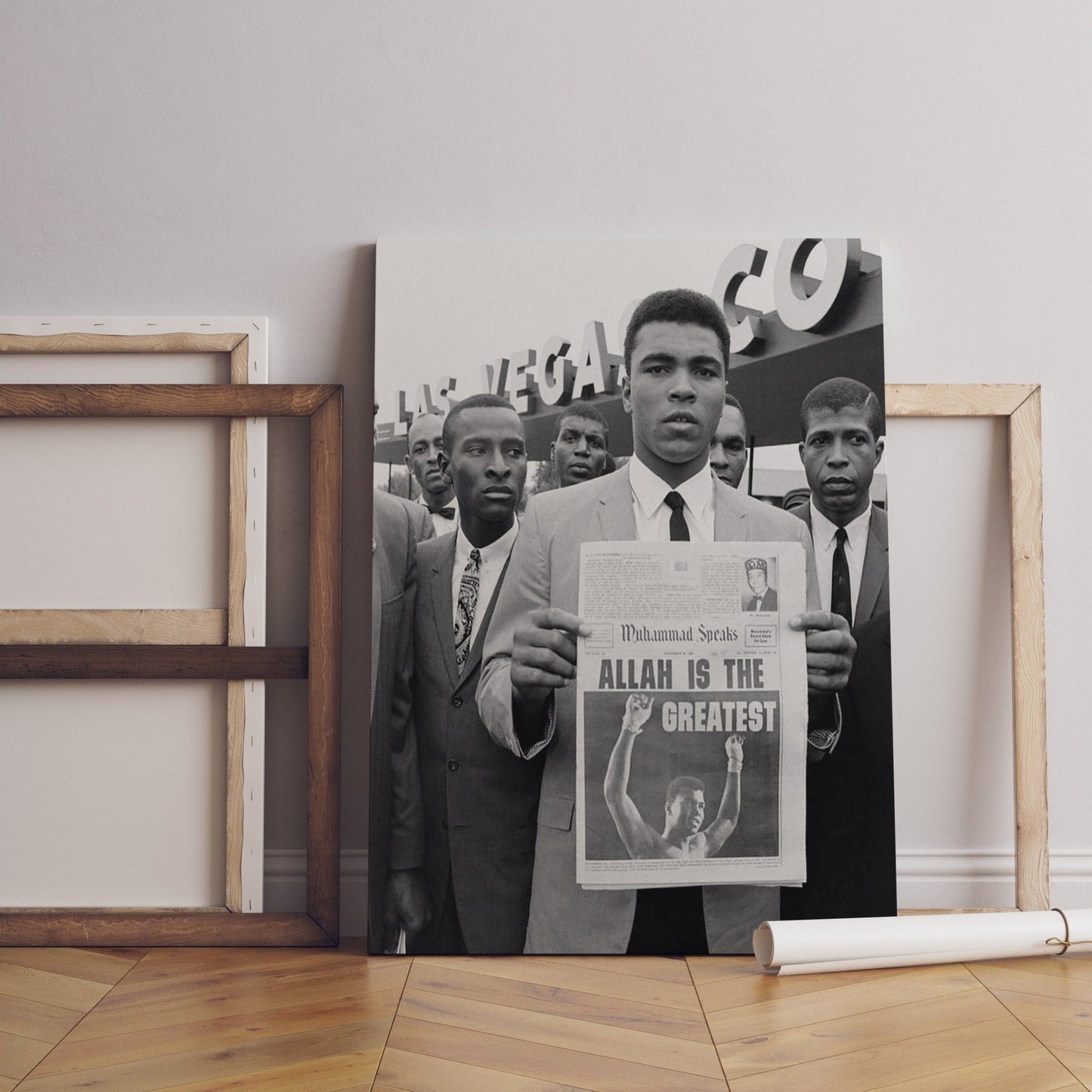 Muhammad Ali Canvas Poster - Canvasworkshop