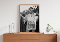 Muhammad Ali Canvas Poster - Canvasworkshop