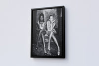 Naomi Campbell and Kate Moss Canvas Poster - Canvasworkshop