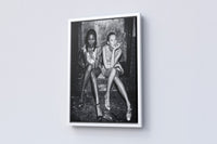 Naomi Campbell and Kate Moss Canvas Poster - Canvasworkshop
