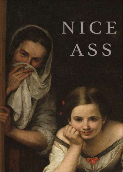 artwork - Nice Ass Bathroom Canvas Wall Art - Canvasworkshop