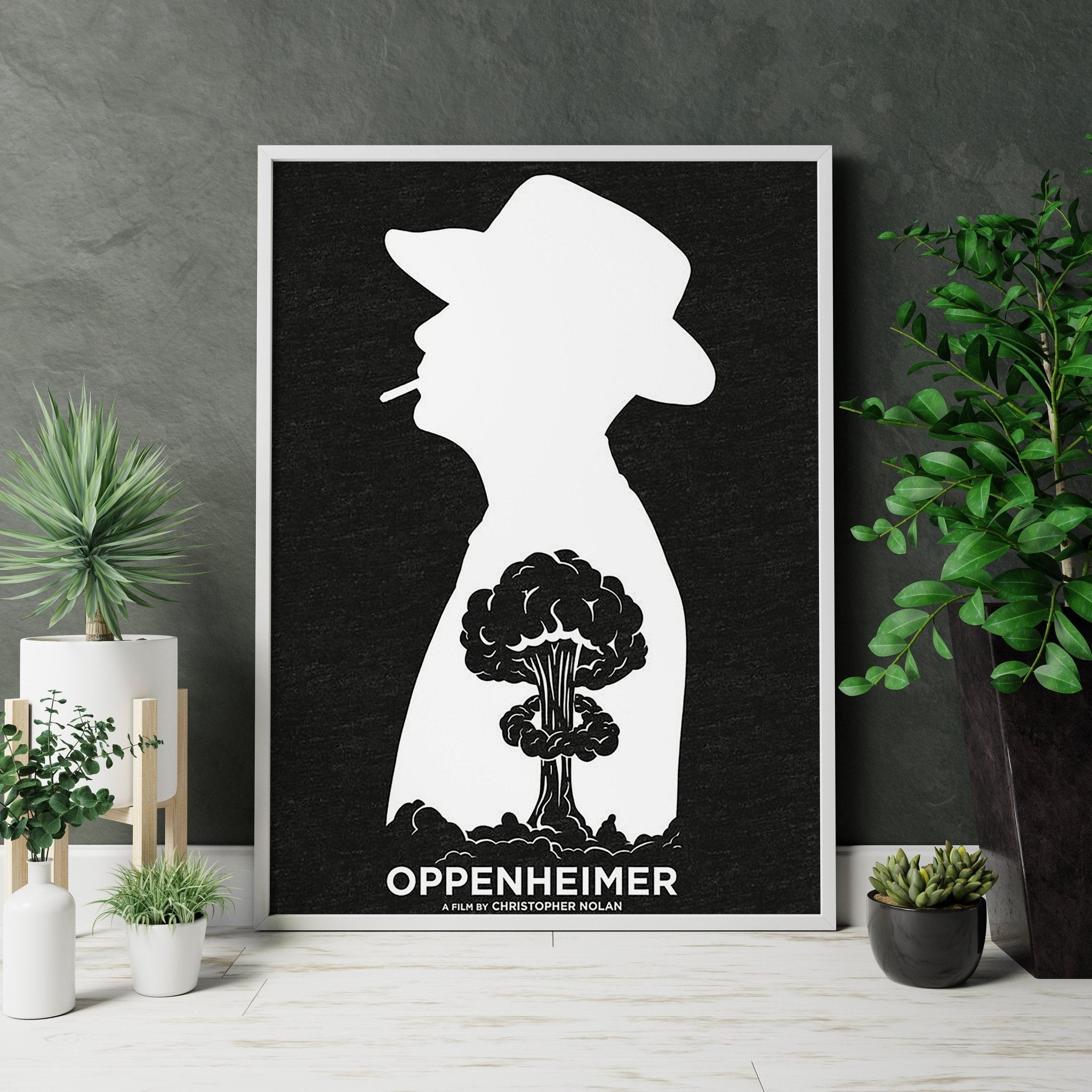 Oppenheimer Canvas Poster Wall Art - Canvasworkshop