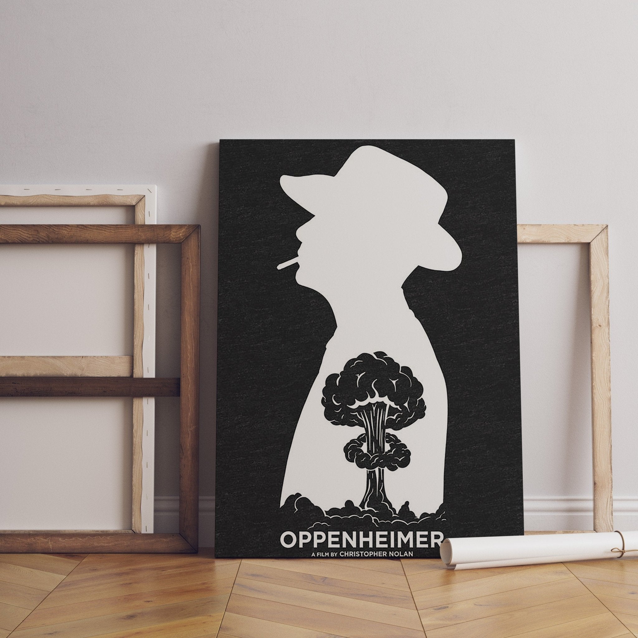 Oppenheimer Canvas Poster Wall Art - Canvasworkshop