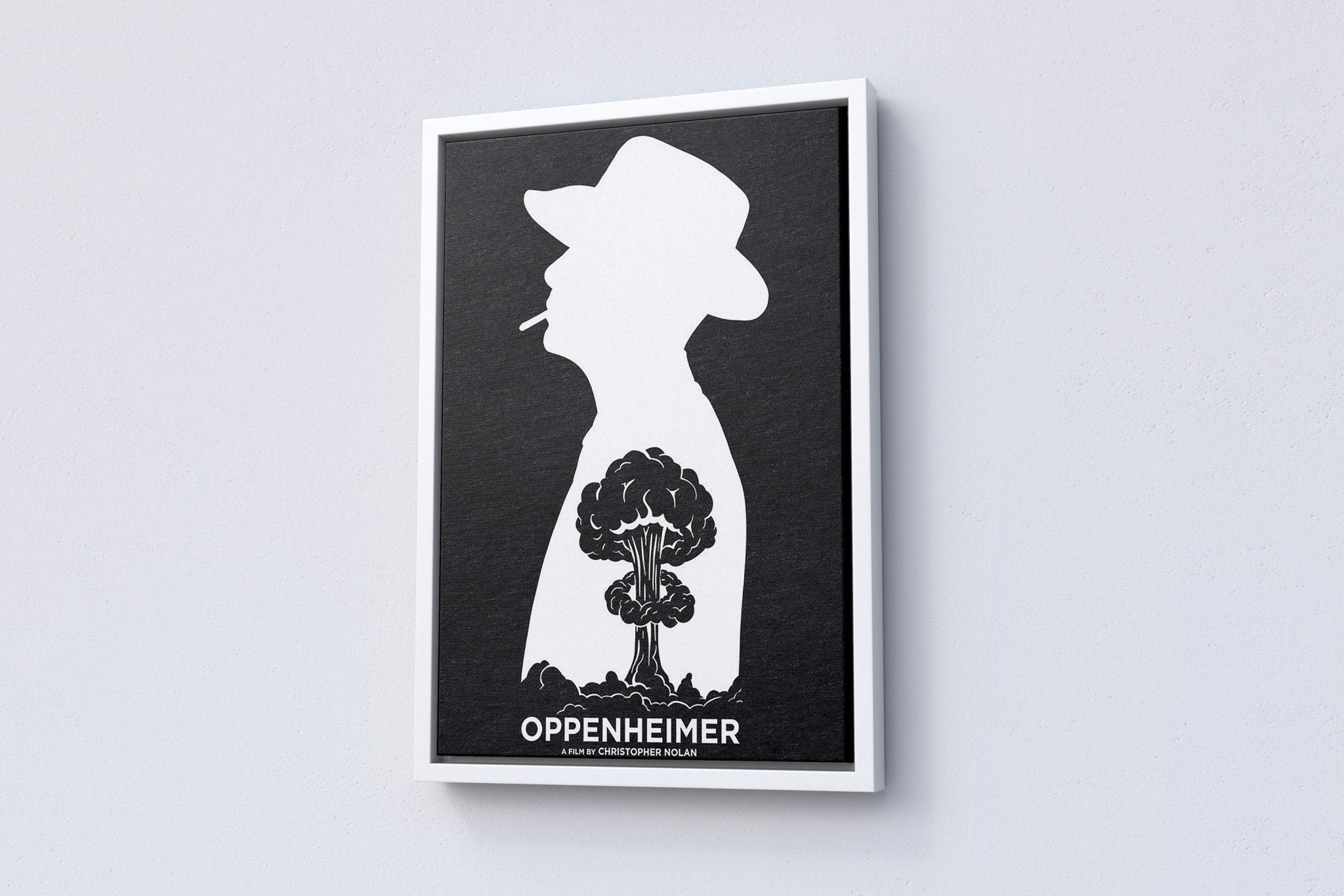 Oppenheimer Canvas Poster Wall Art - Canvasworkshop