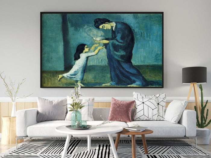 Pablo Picasso The Soup Canvas Wall Art
