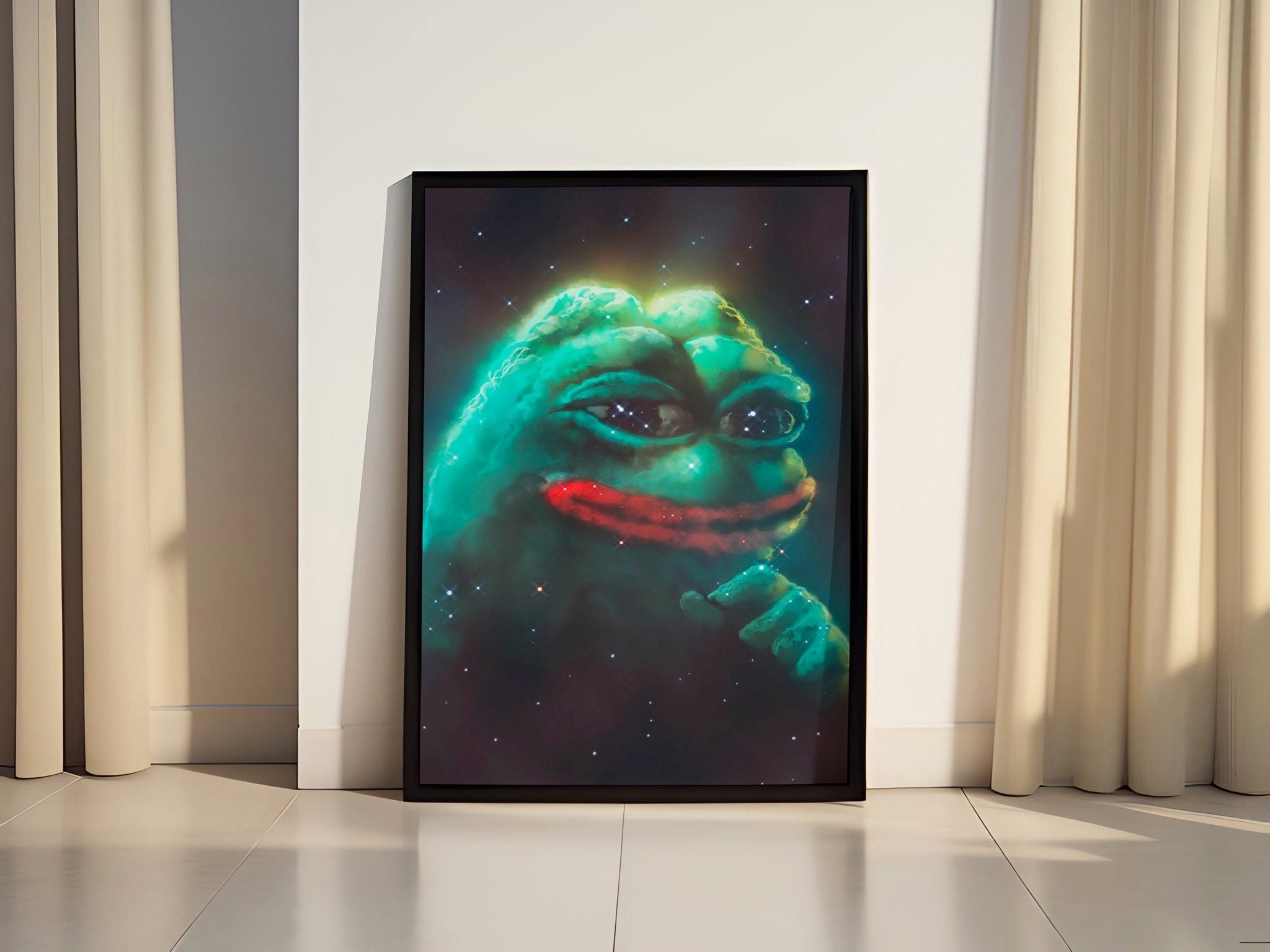 Pepe Canvas Poster - Canvasworkshop