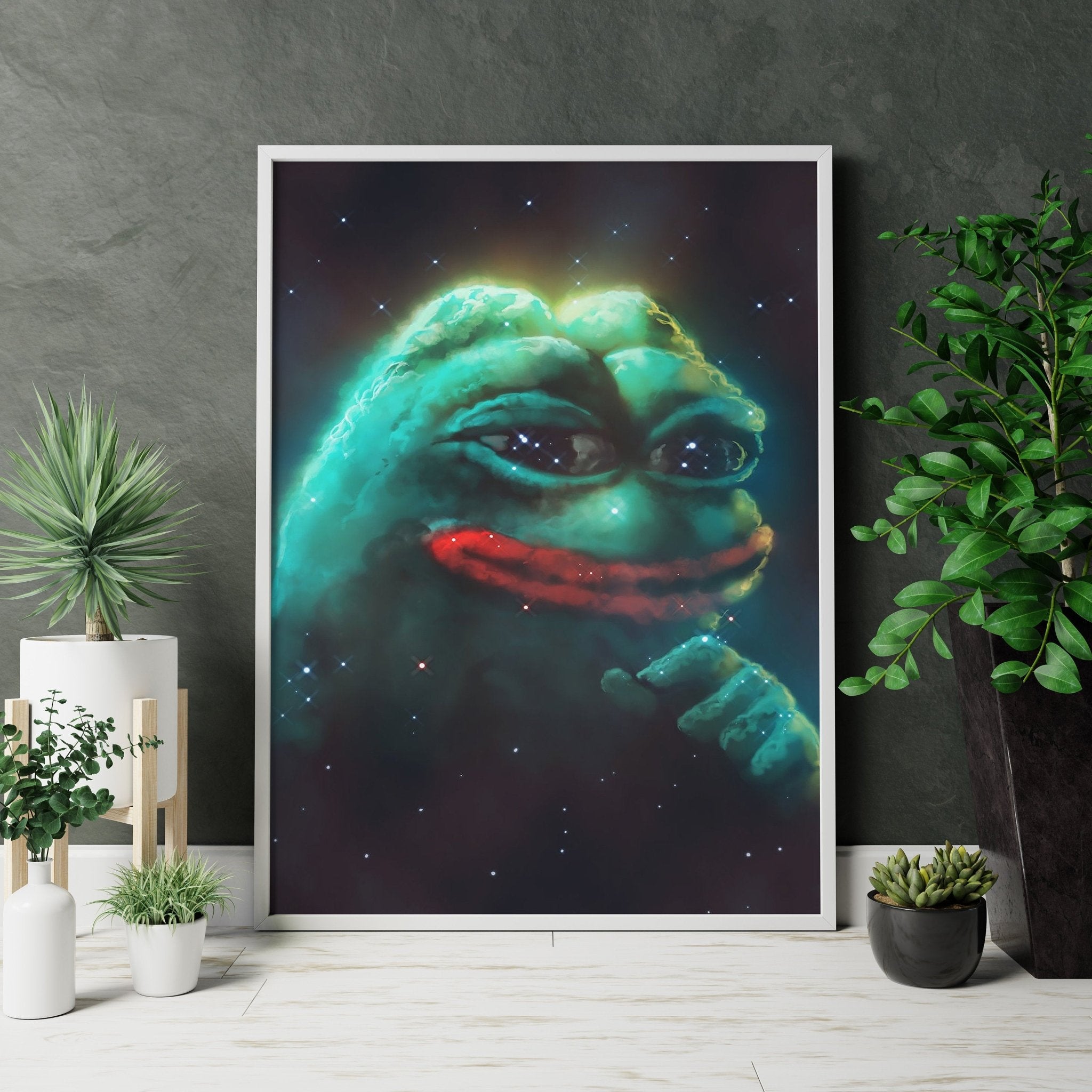 Pepe Canvas Poster - Canvasworkshop