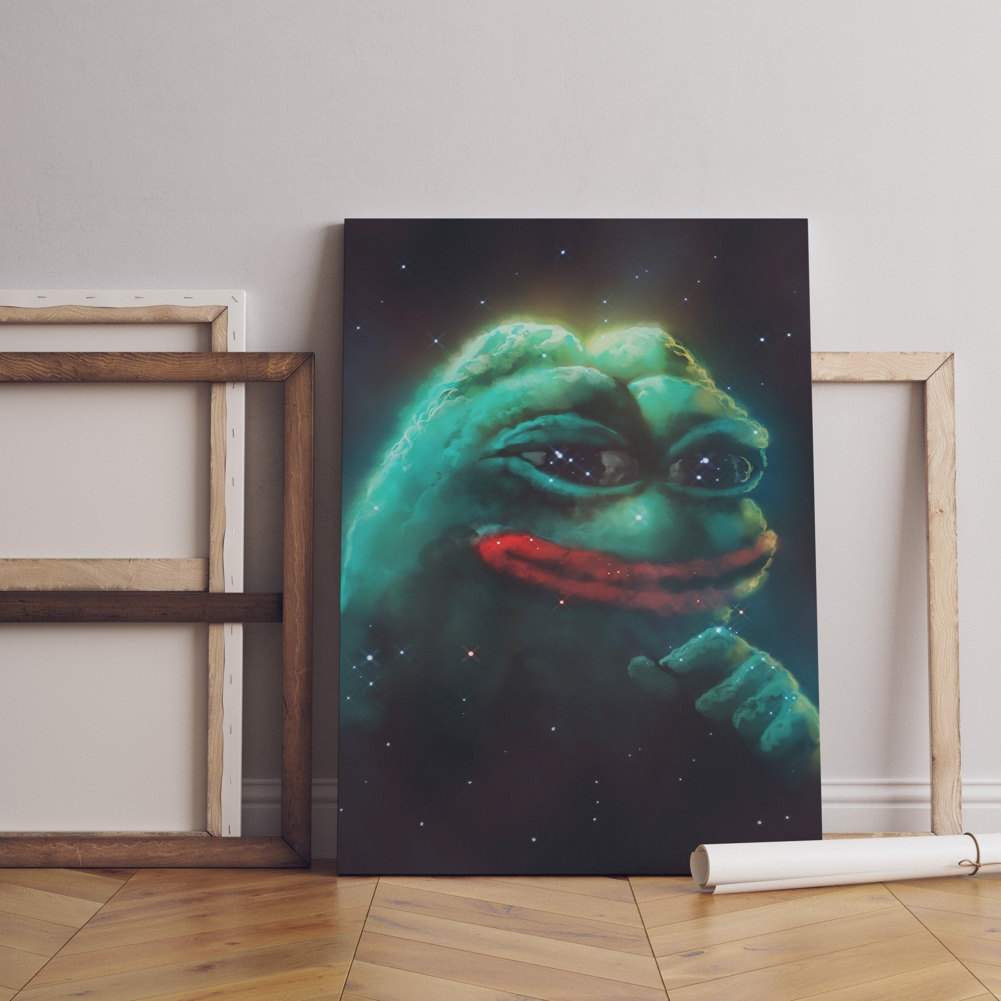 Pepe Canvas Poster - Canvasworkshop