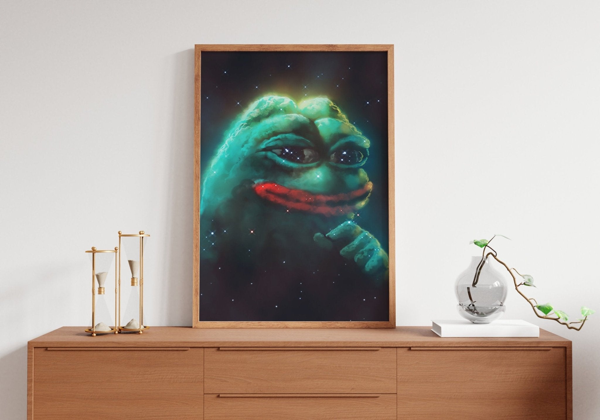 Pepe Canvas Poster - Canvasworkshop