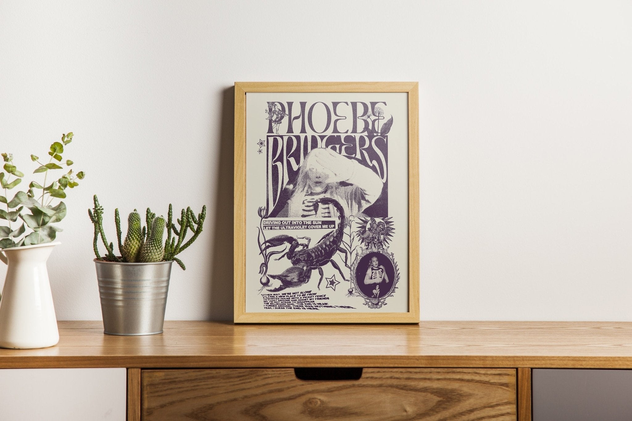 Phoebe Bridgers Canvas Poster - Canvasworkshop