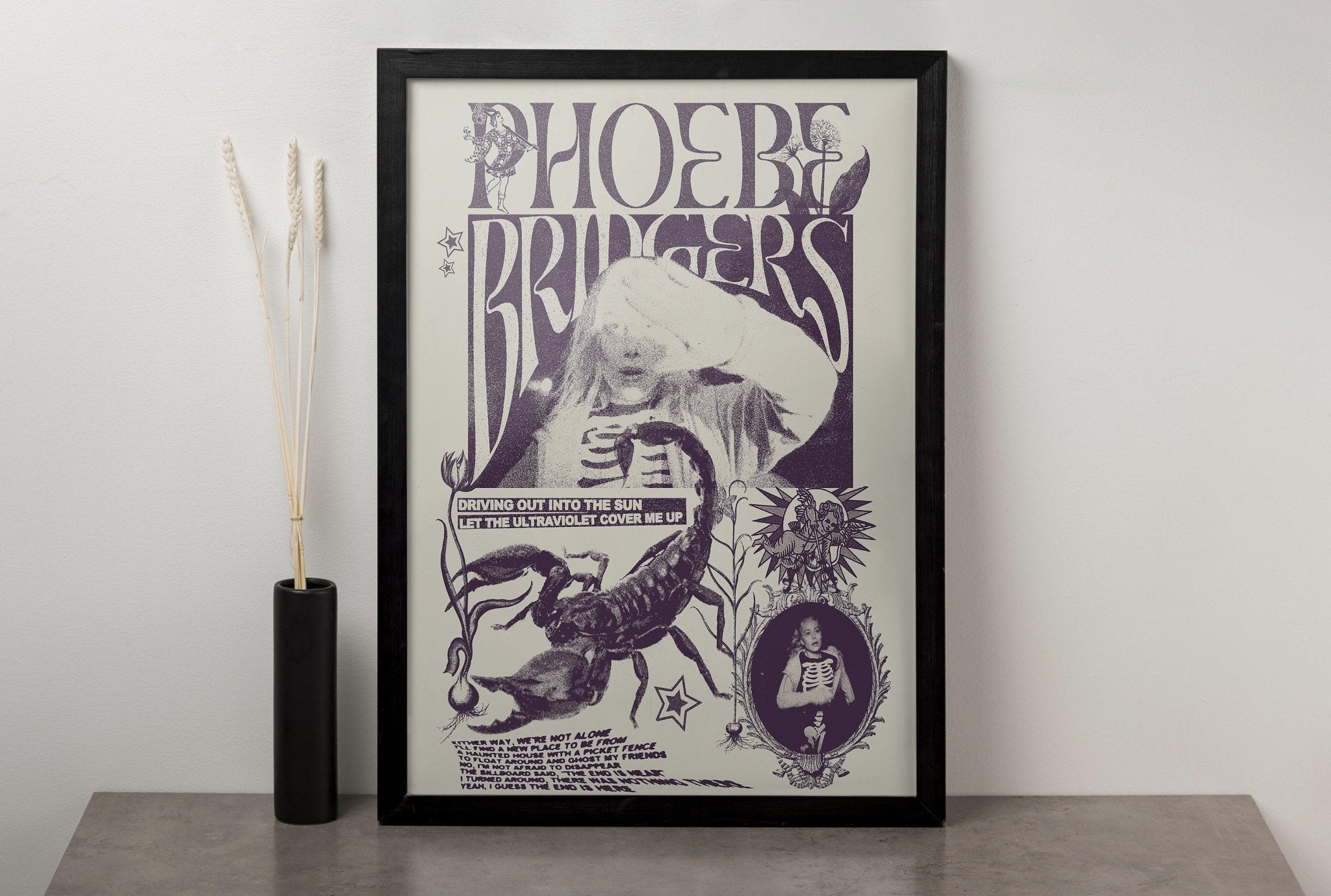 Phoebe Bridgers Canvas Poster - Canvasworkshop