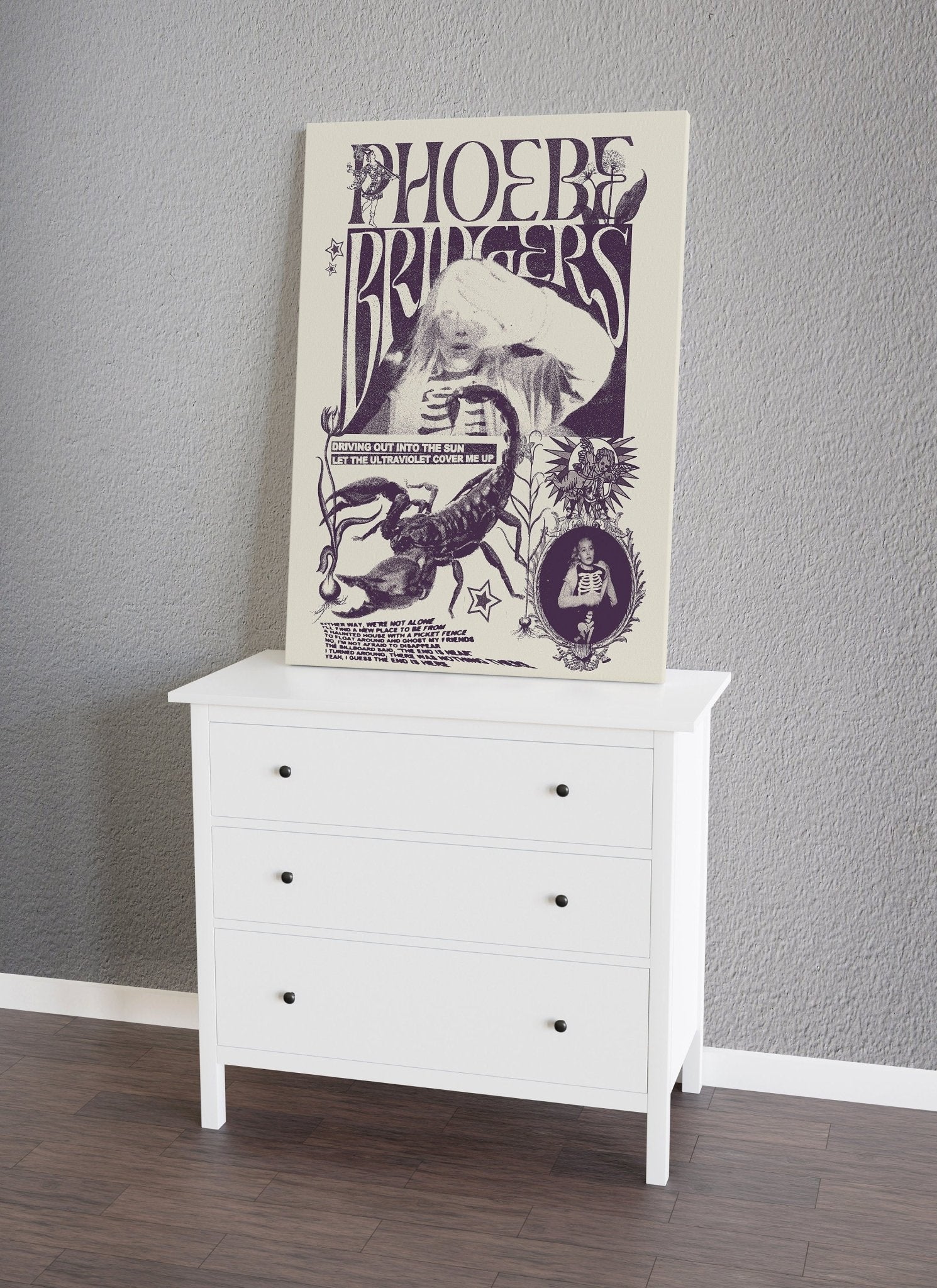 Phoebe Bridgers Canvas Poster - Canvasworkshop
