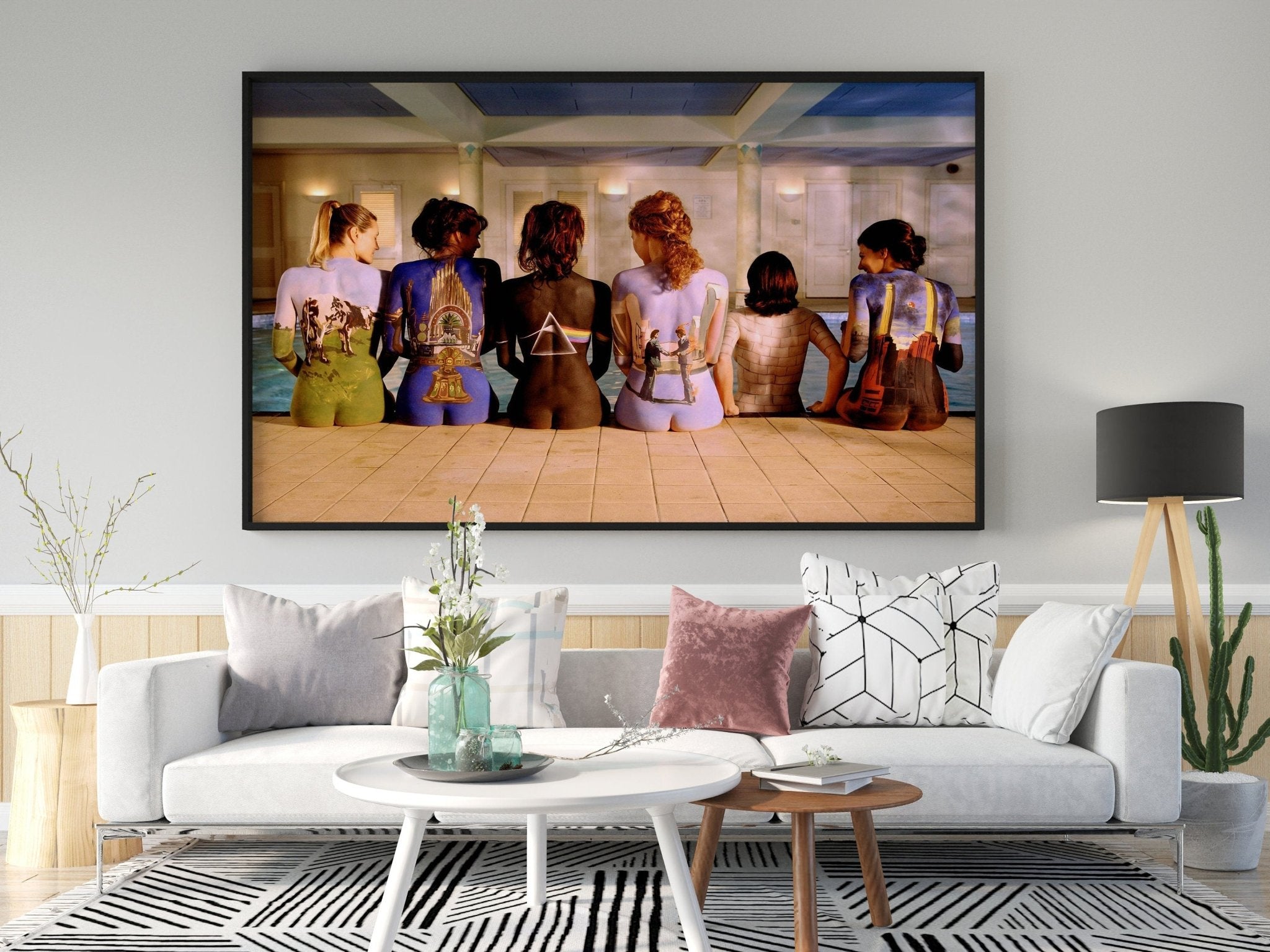 Pink Floyd Back Catalogue Canvas Poster - Canvasworkshop